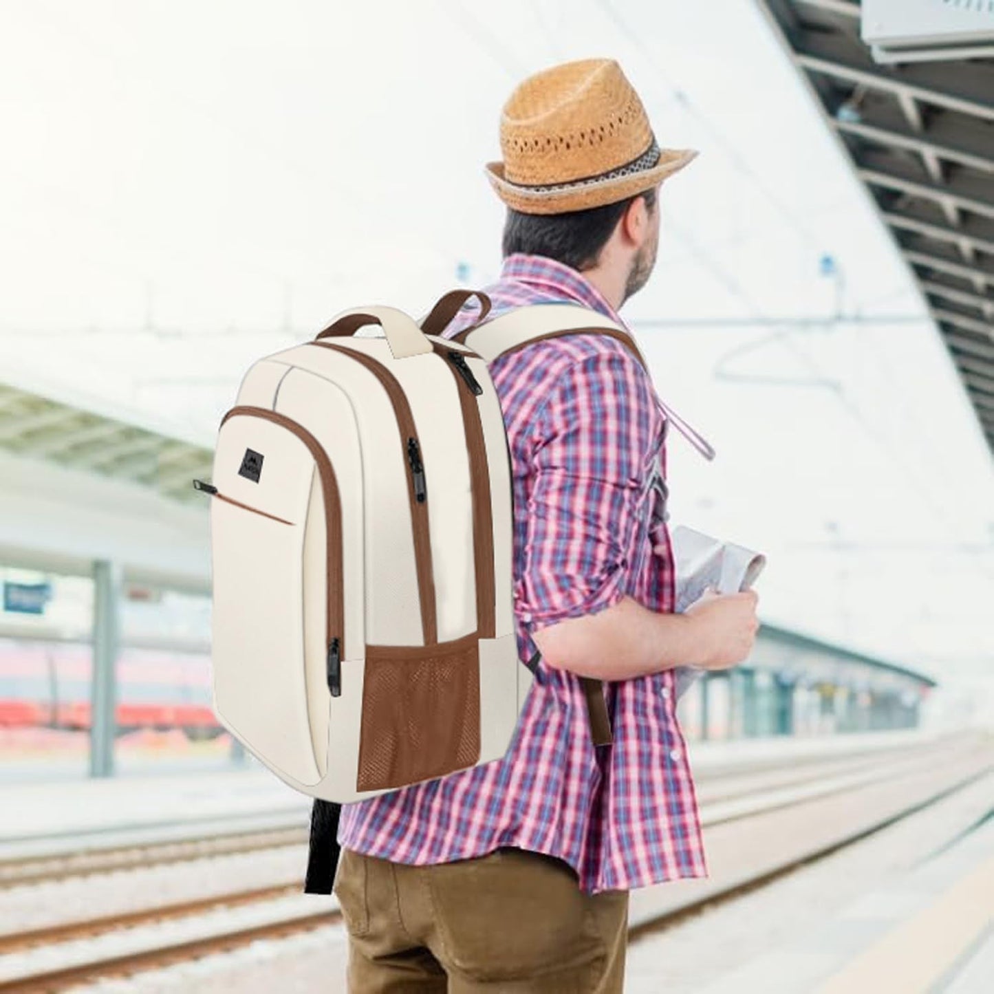 15.6" Travel Laptop Backpack, Cute Anti Theft Slim Design, Sturdy & Stylish Bag7