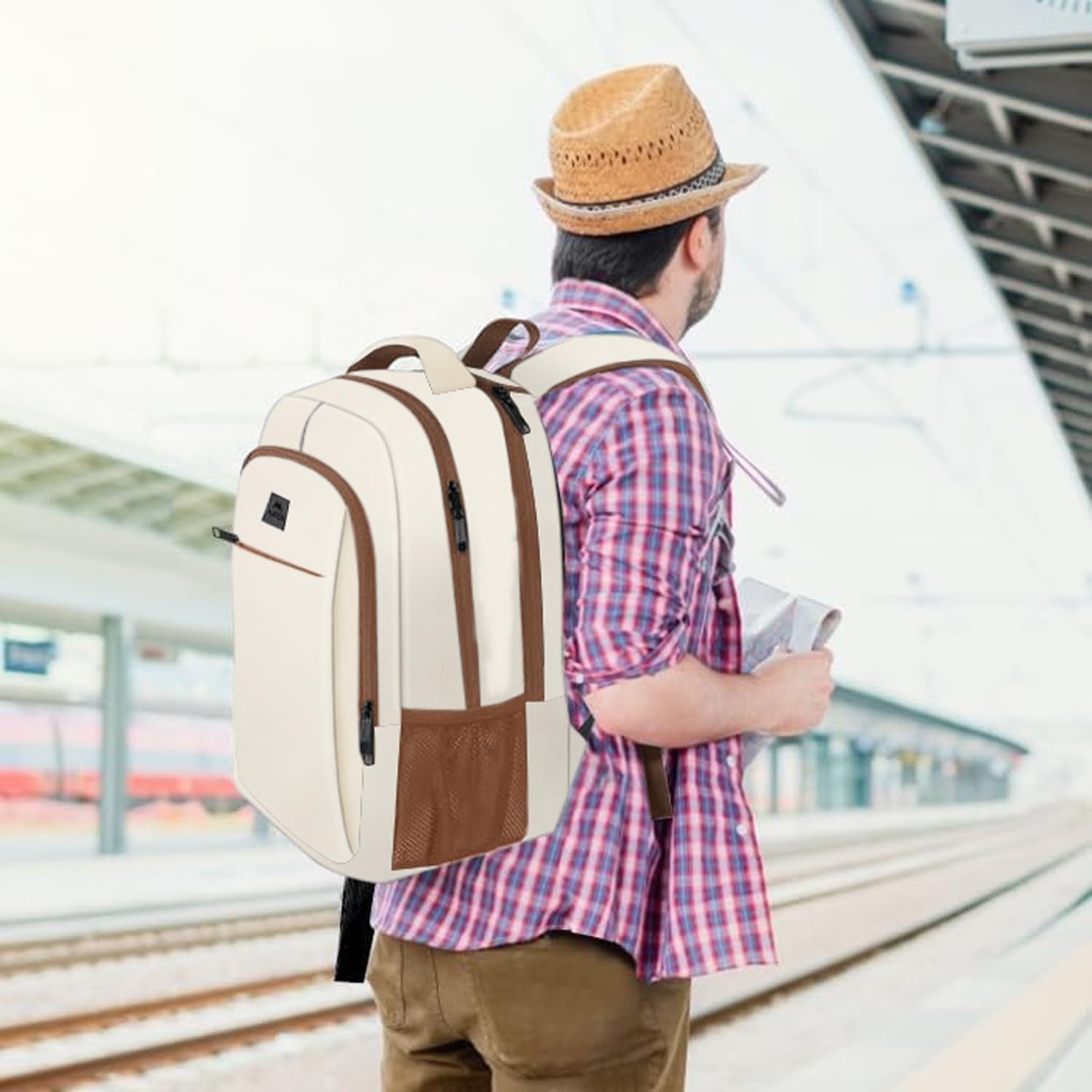 15.6" Travel Laptop Backpack, Cute Anti Theft Slim Design, Sturdy & Stylish Bag7