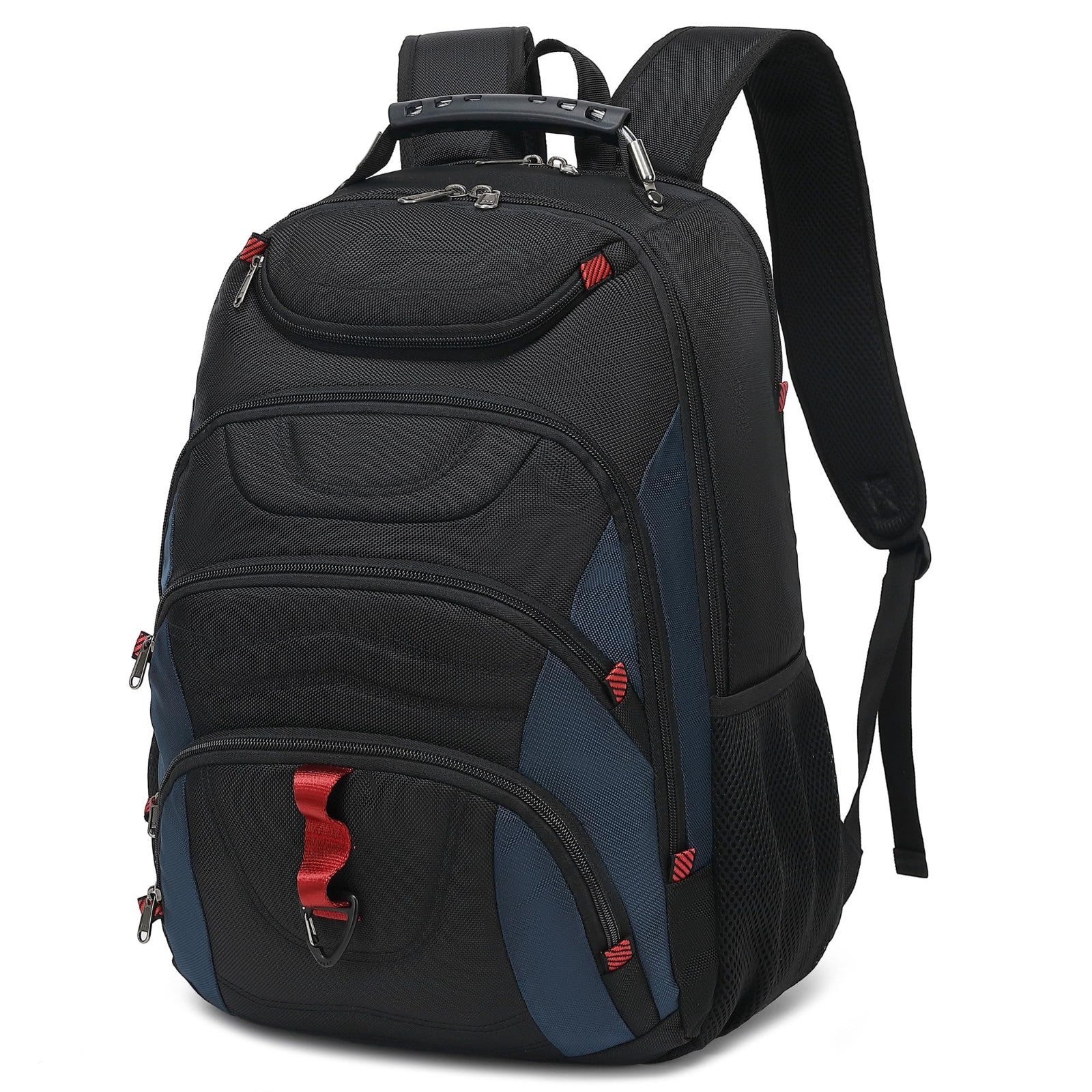 17.3" Waterproof Laptop Backpack with USB Port, Anti Theft Travel Bag for Work &1