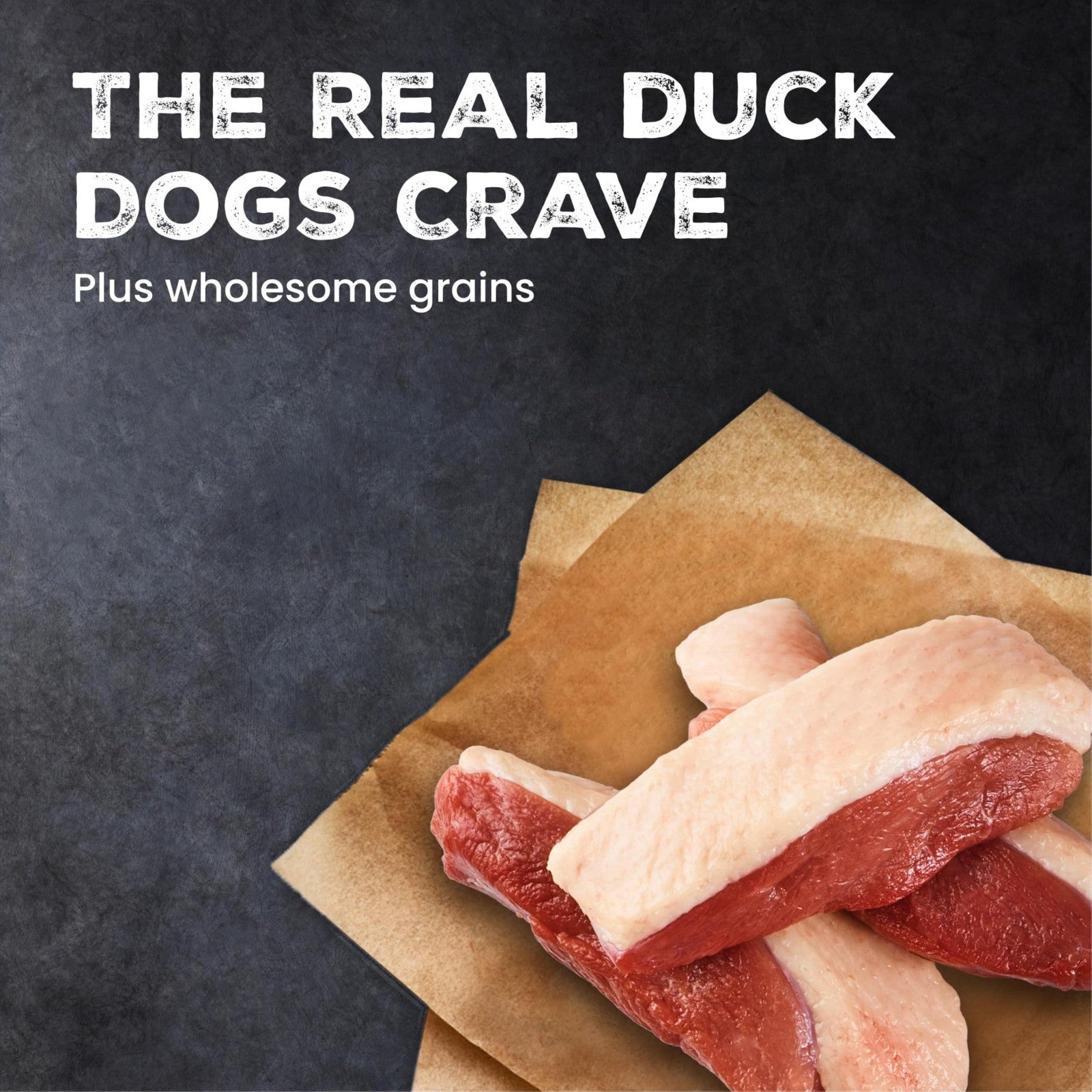 Grain Free Duck & Wholesome Grains Adult Dry Dog Food, 28 lb   High Protein, Nat2