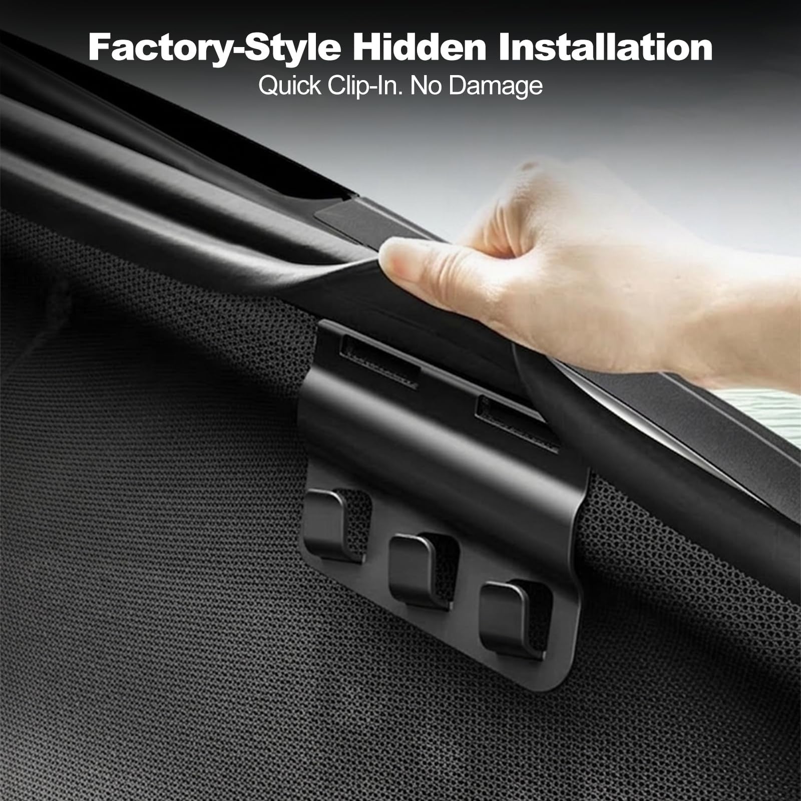 Trunk Hook Organizer for Model Y - ABS Grocery Bag Holder, 2025-2026 Accessory3