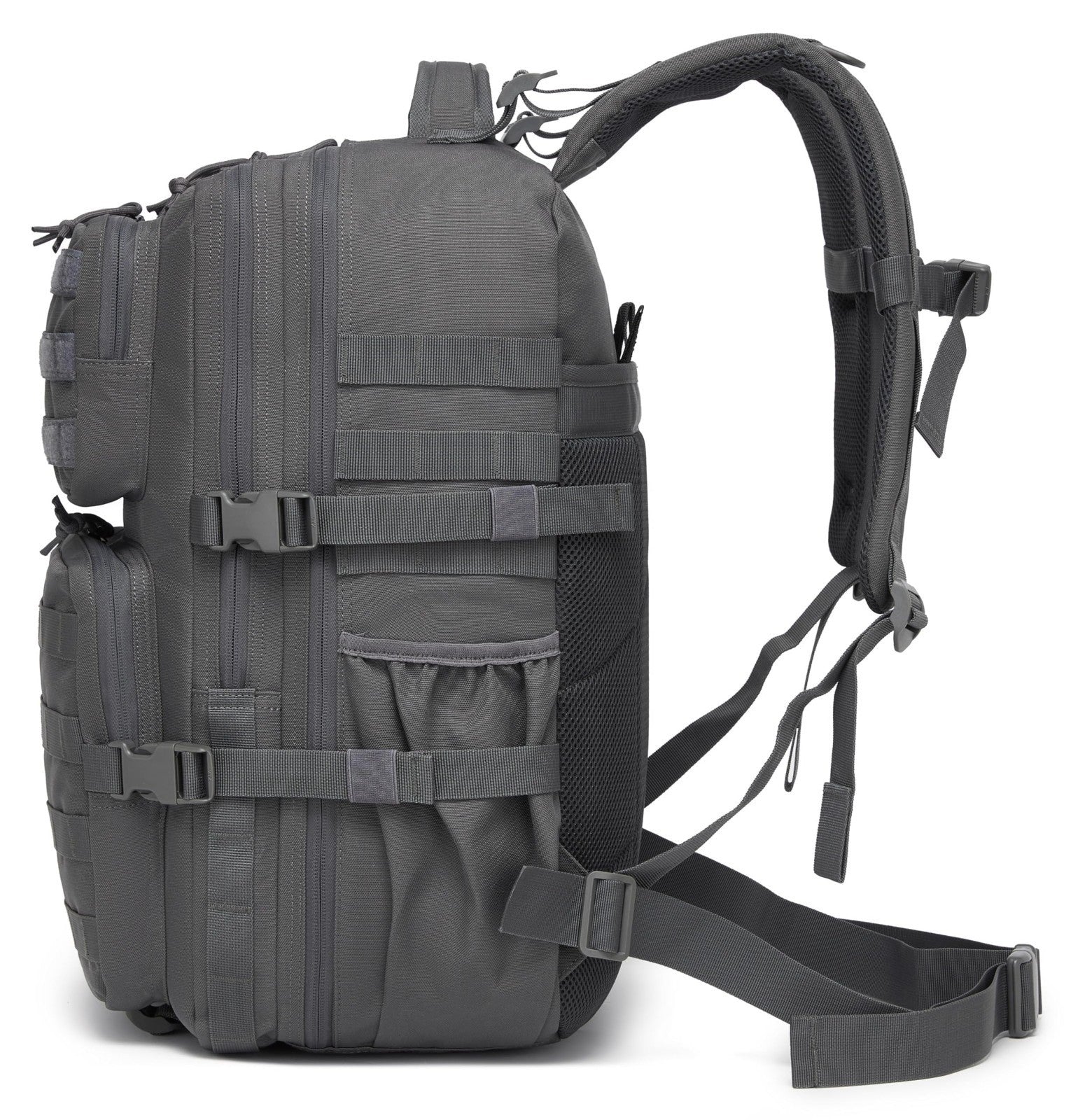 Waterproof Military Tactical Backpack   3 Day Assault Pack, Molle Daypack with W4