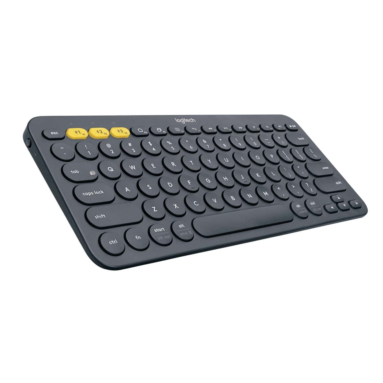 Multi-Device Bluetooth Keyboard, FLOW Cross-Computer Control, Easy-Switch 3 Devi1