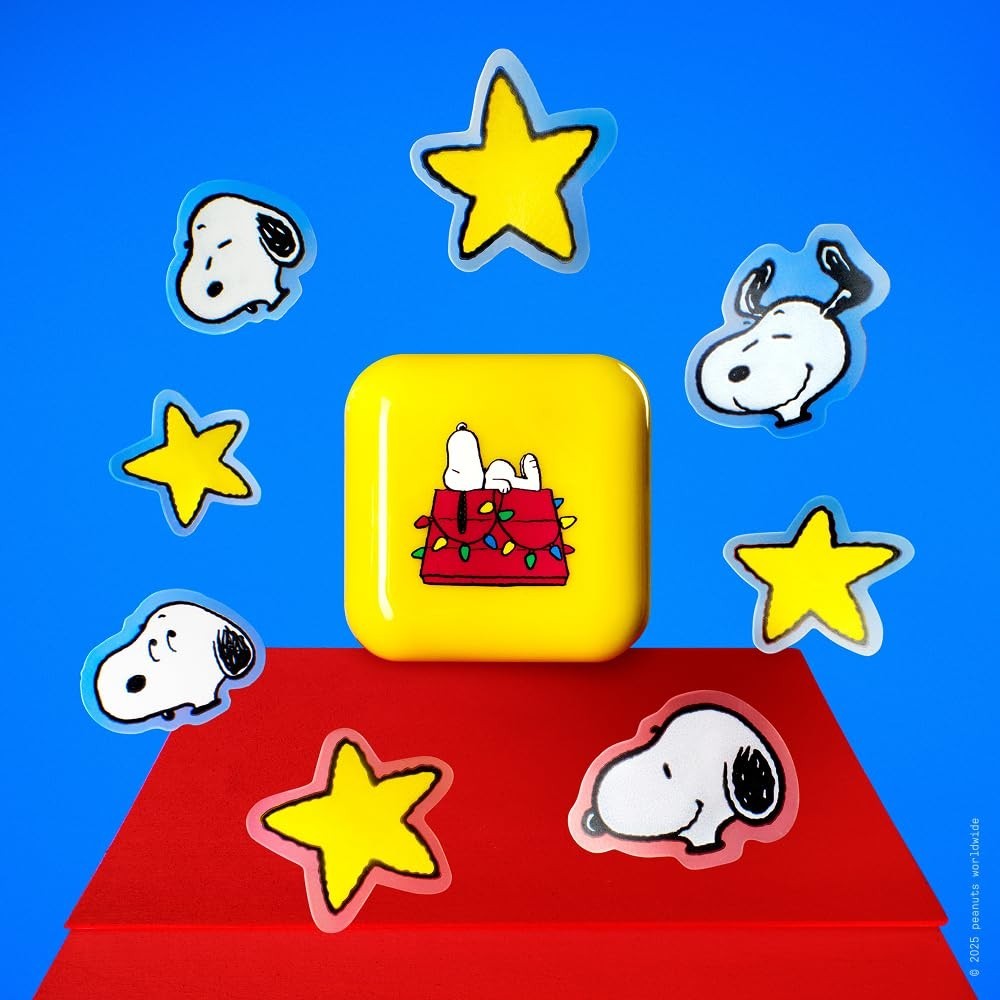 Hydrocolloid Pimple Patch for Acne Treatment   Sleepy Snoopy Compact, 32 Count14