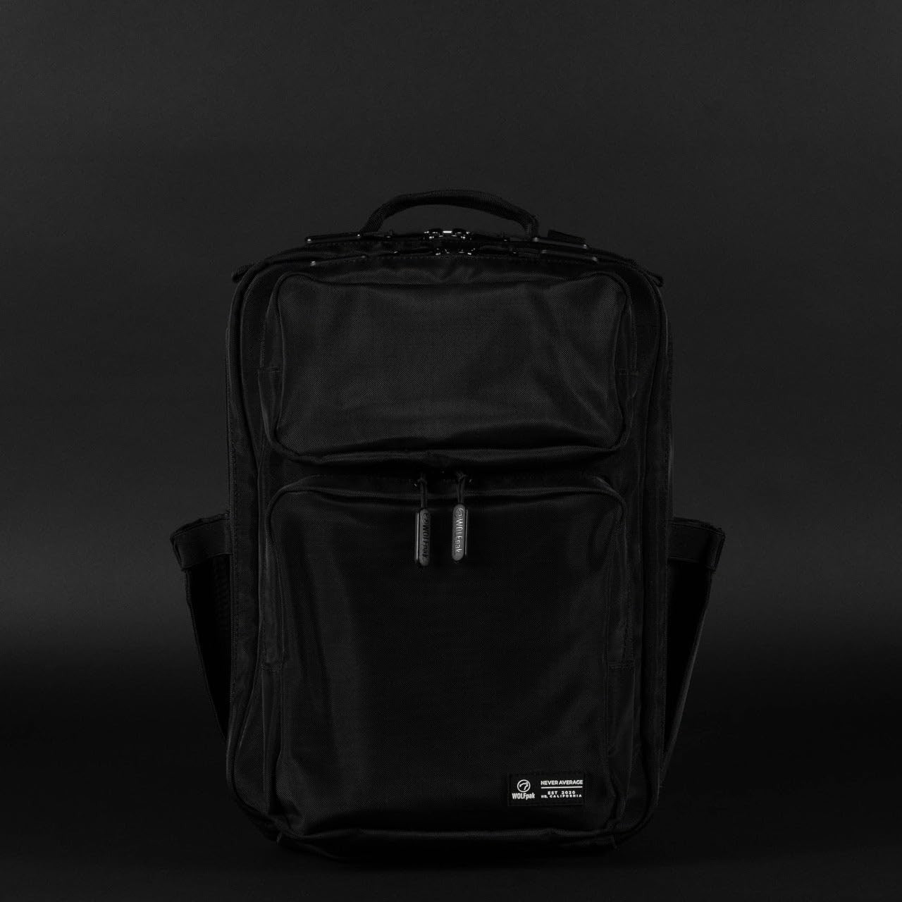 Slim Tactical Gym Backpack   Minimalist Daypack with Laptop Pocket & Cup Holders4