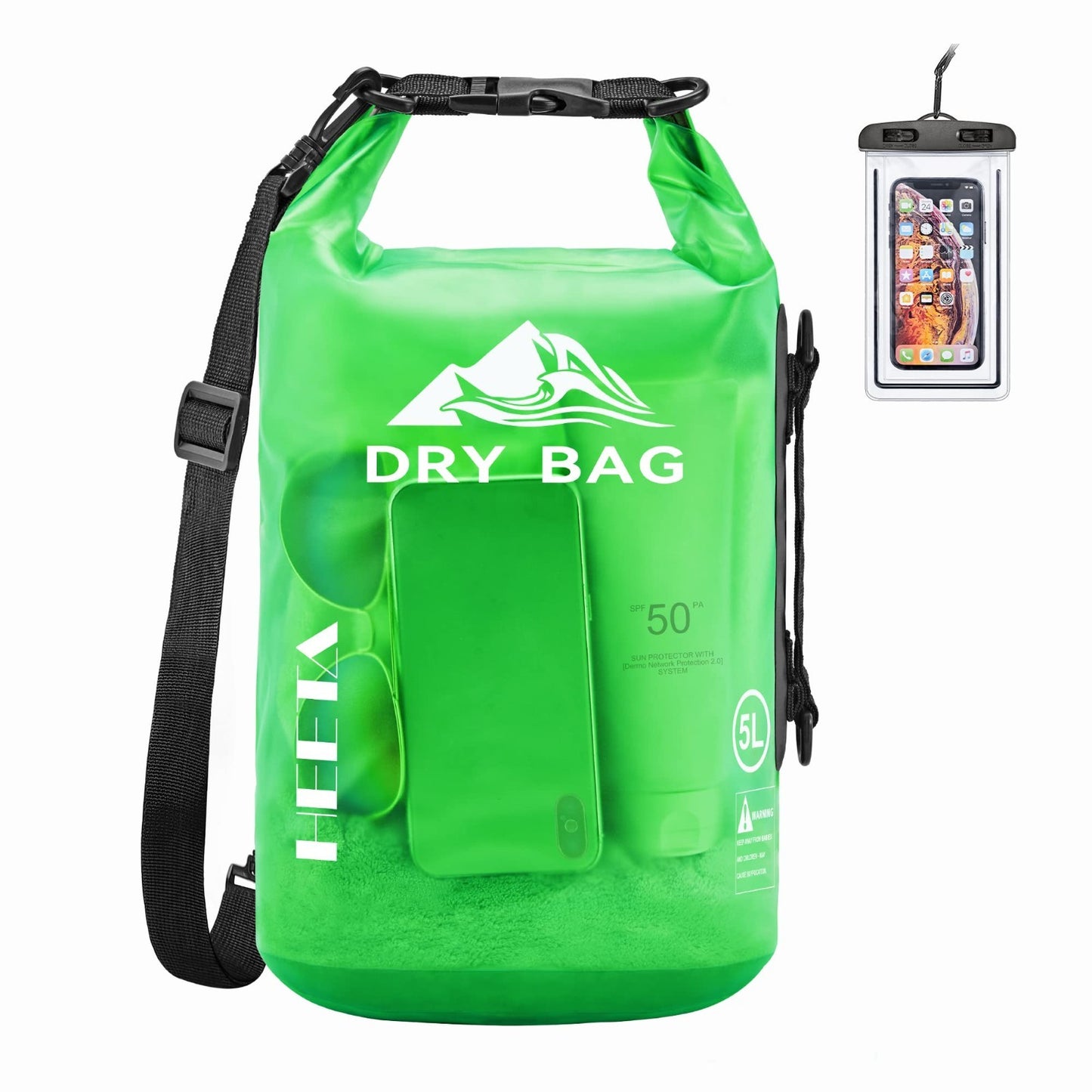 Waterproof Dry Bag for Travel, Swimming & Camping - 5L/10L/20L/30L/40L Sizes1