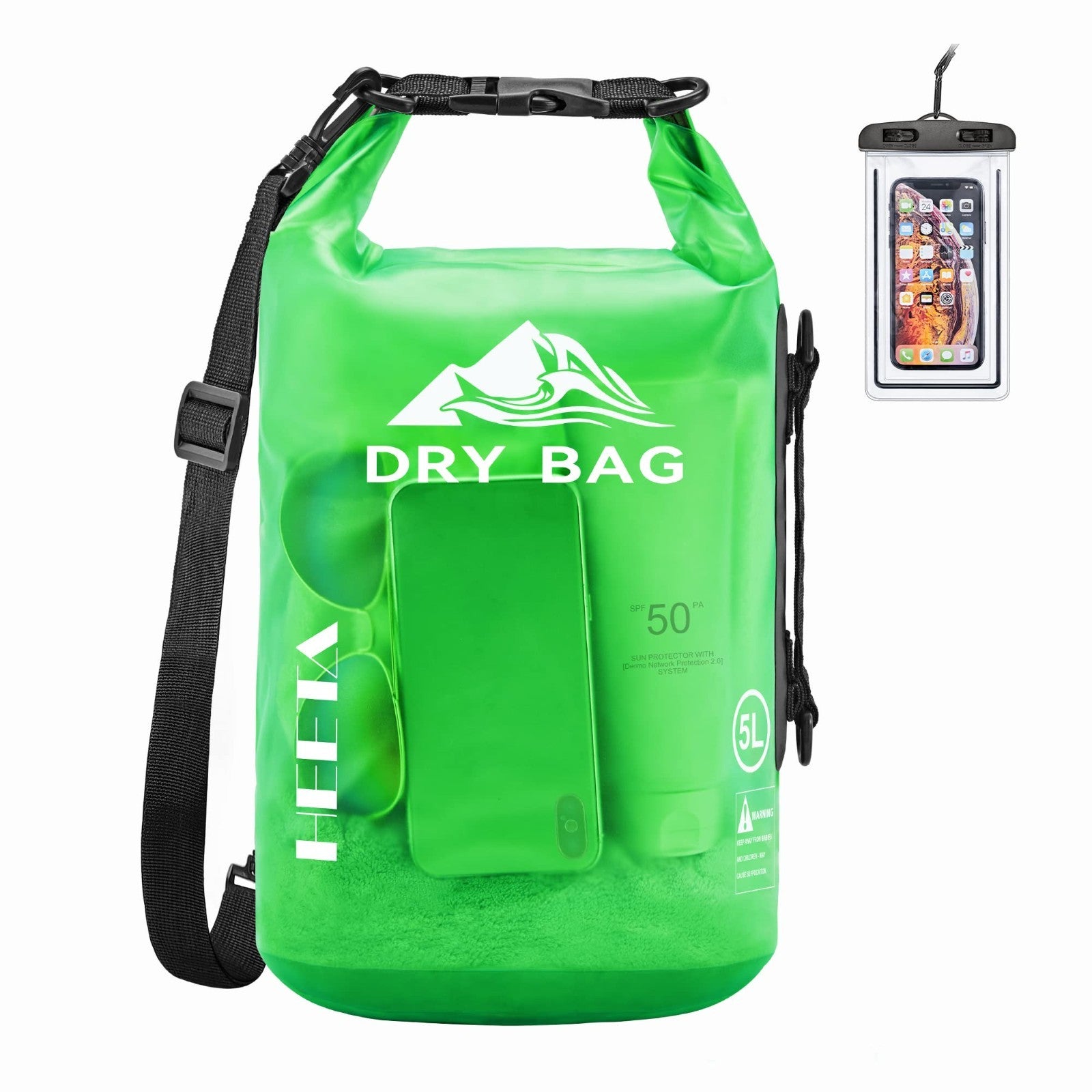 Waterproof Dry Bag for Travel, Swimming & Camping - 5L/10L/20L/30L/40L Sizes1