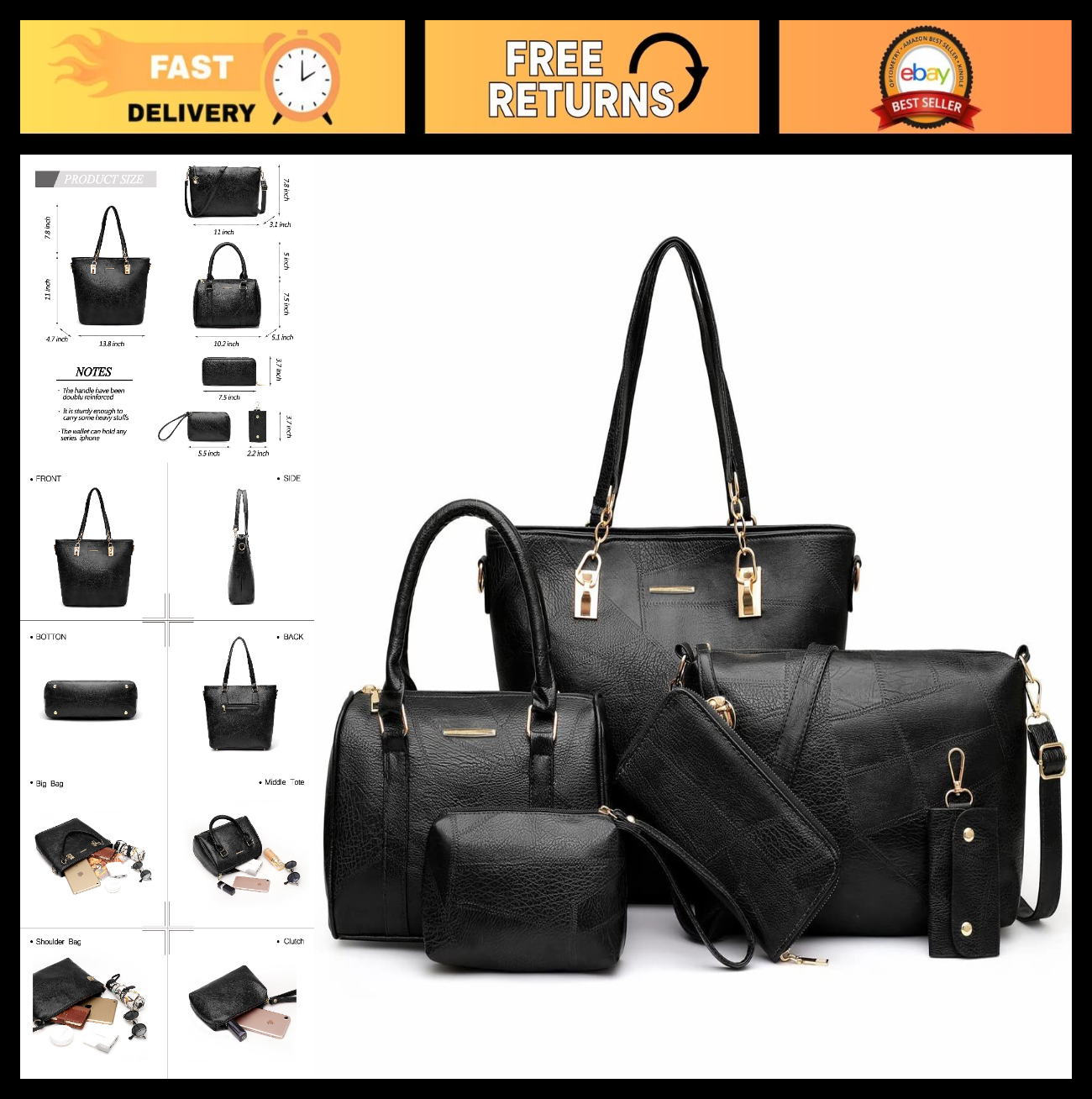 Stylish Designer Handbags for Women - Satchel, Shoulder, Tote, Top Handle Bags0