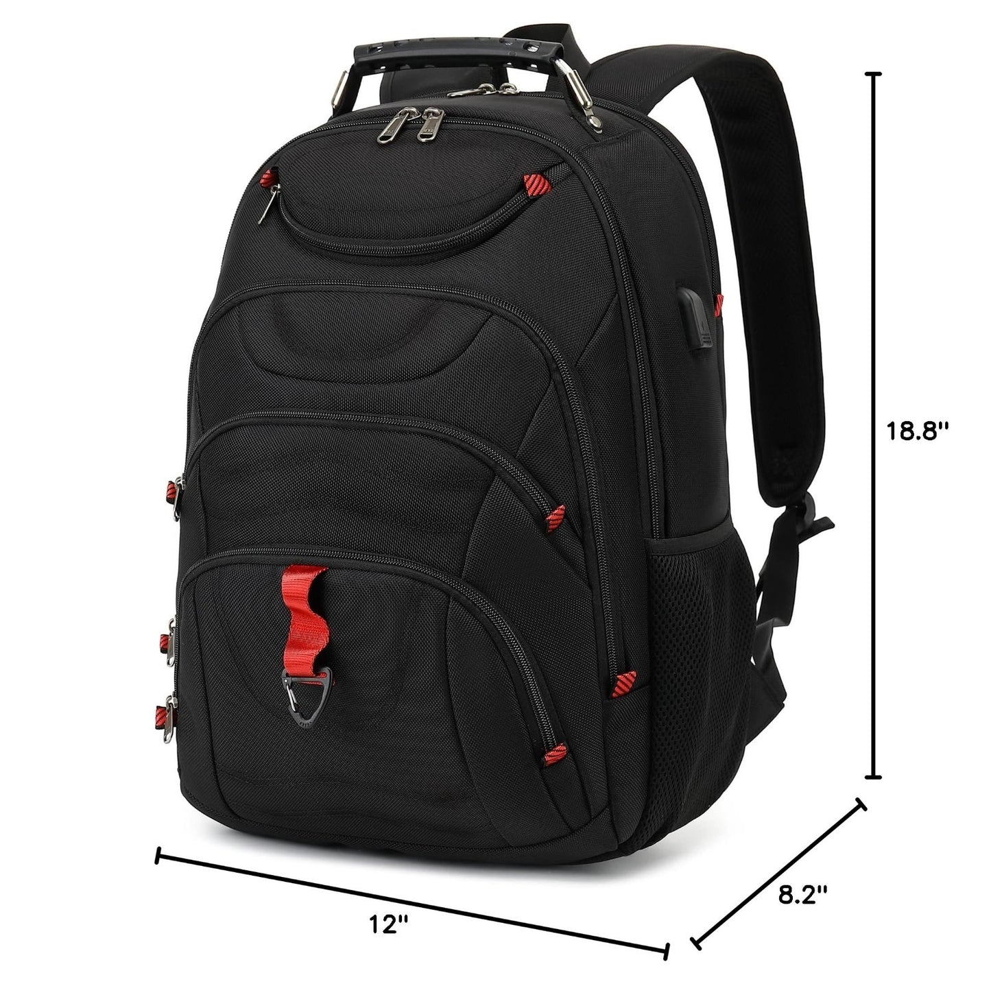 Large 55L Vacuum Seal Travel Backpack with Detachable Compression Bag, Waterproo2