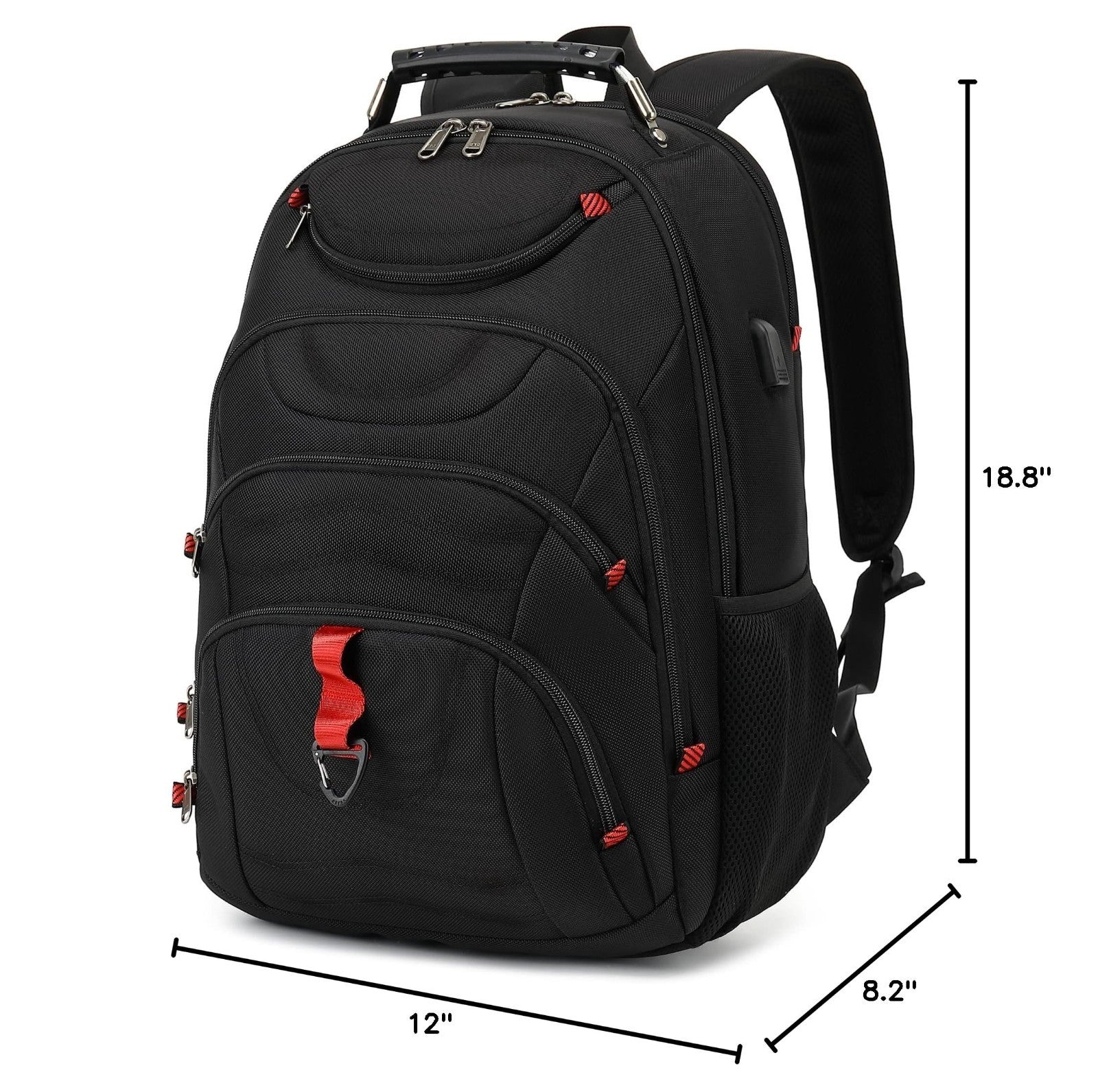 Large 55L Vacuum Seal Travel Backpack with Detachable Compression Bag, Waterproo2
