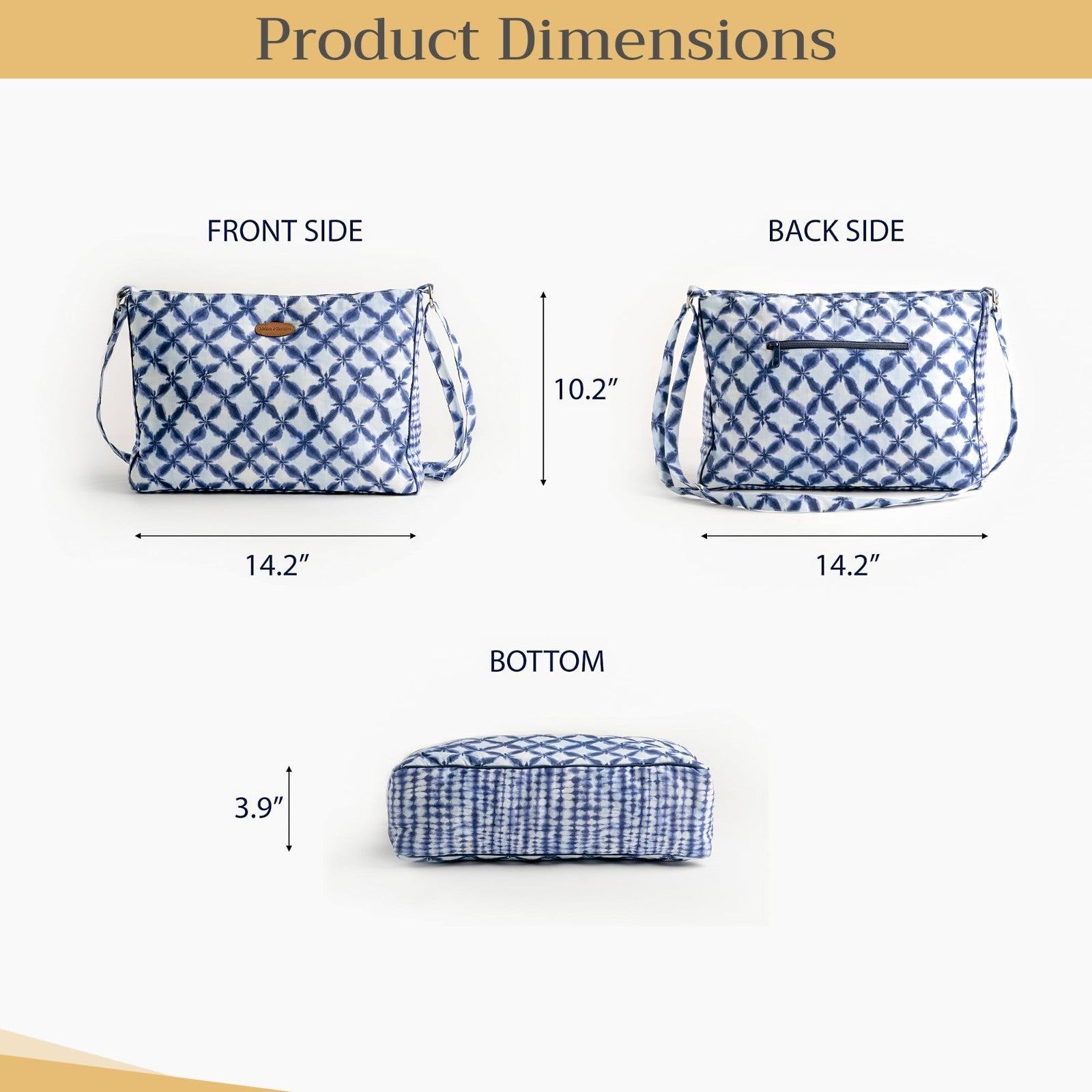 Stylish Cotton Shoulder Bag for Women   Versatile Handbag, Everyday Use, Fashion4