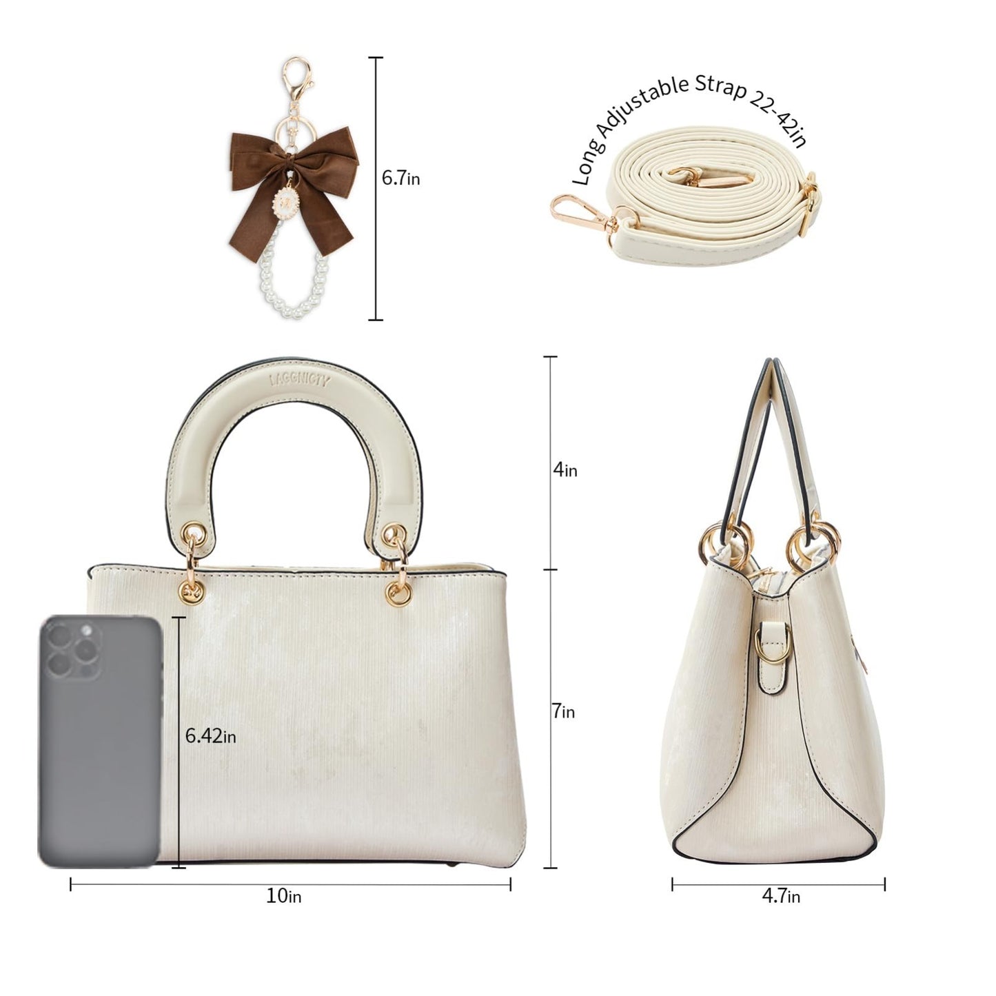 Stylish Tote Bag for Women - Versatile Top Handle Purse & Handbag, Ideal for Eve3