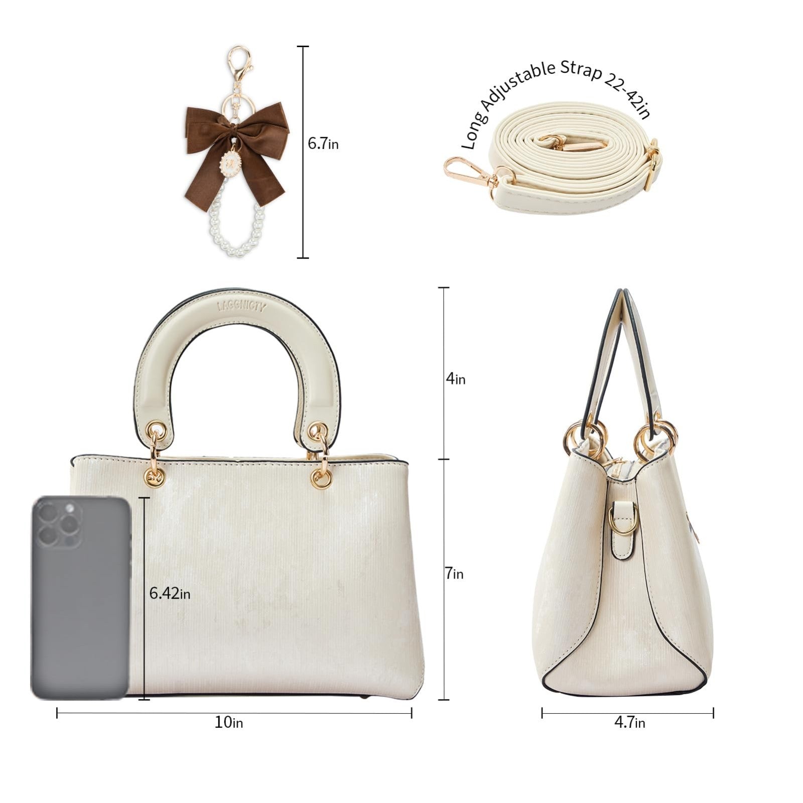 Stylish Tote Bag for Women - Versatile Top Handle Purse & Handbag, Ideal for Eve3