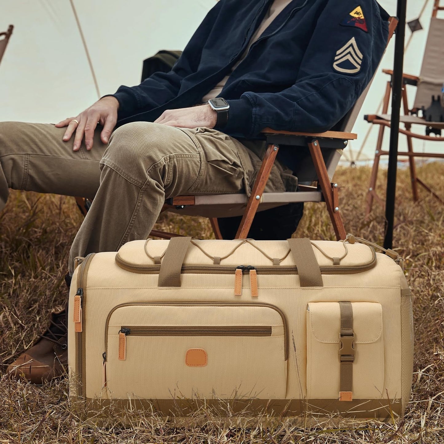 Versatile 3-in-1 Gym Bag with Shoe & Laptop Compartment | Anti-Theft Duffle Back1