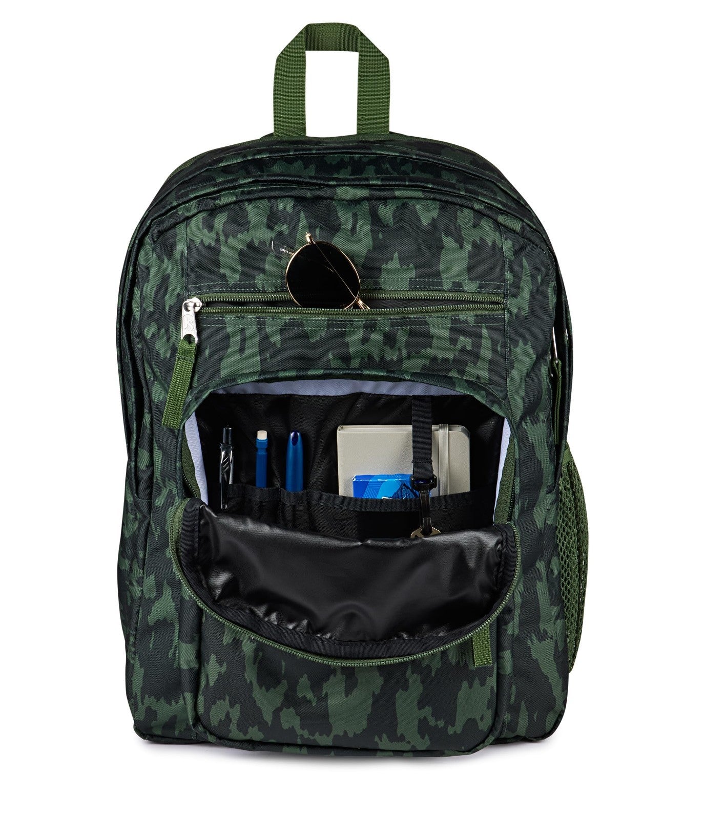 Laptop Backpack for 15" Laptop   Ergonomic, 2 Compartments, Haul Handle, Camo7
