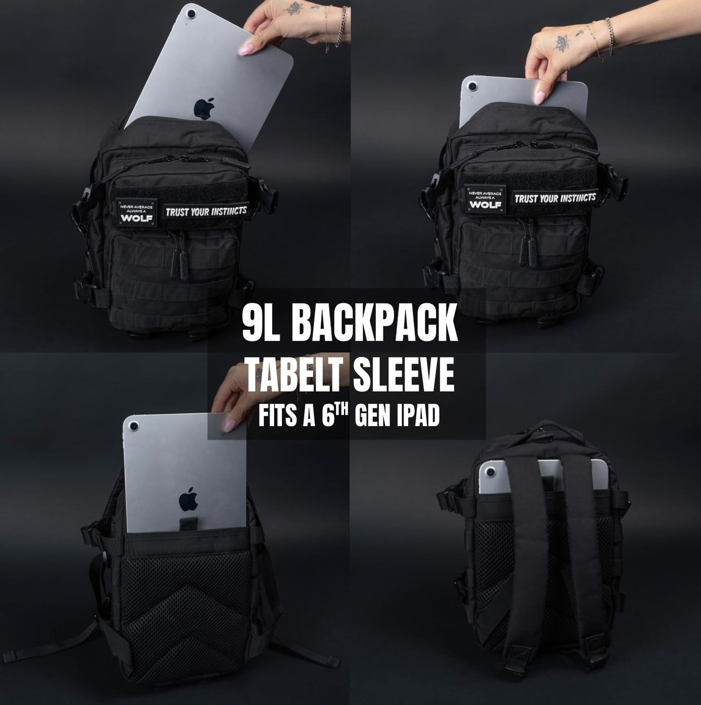 Compact Tactical Backpack for Men & Women | Lightweight Everyday Carry Gym Bag2