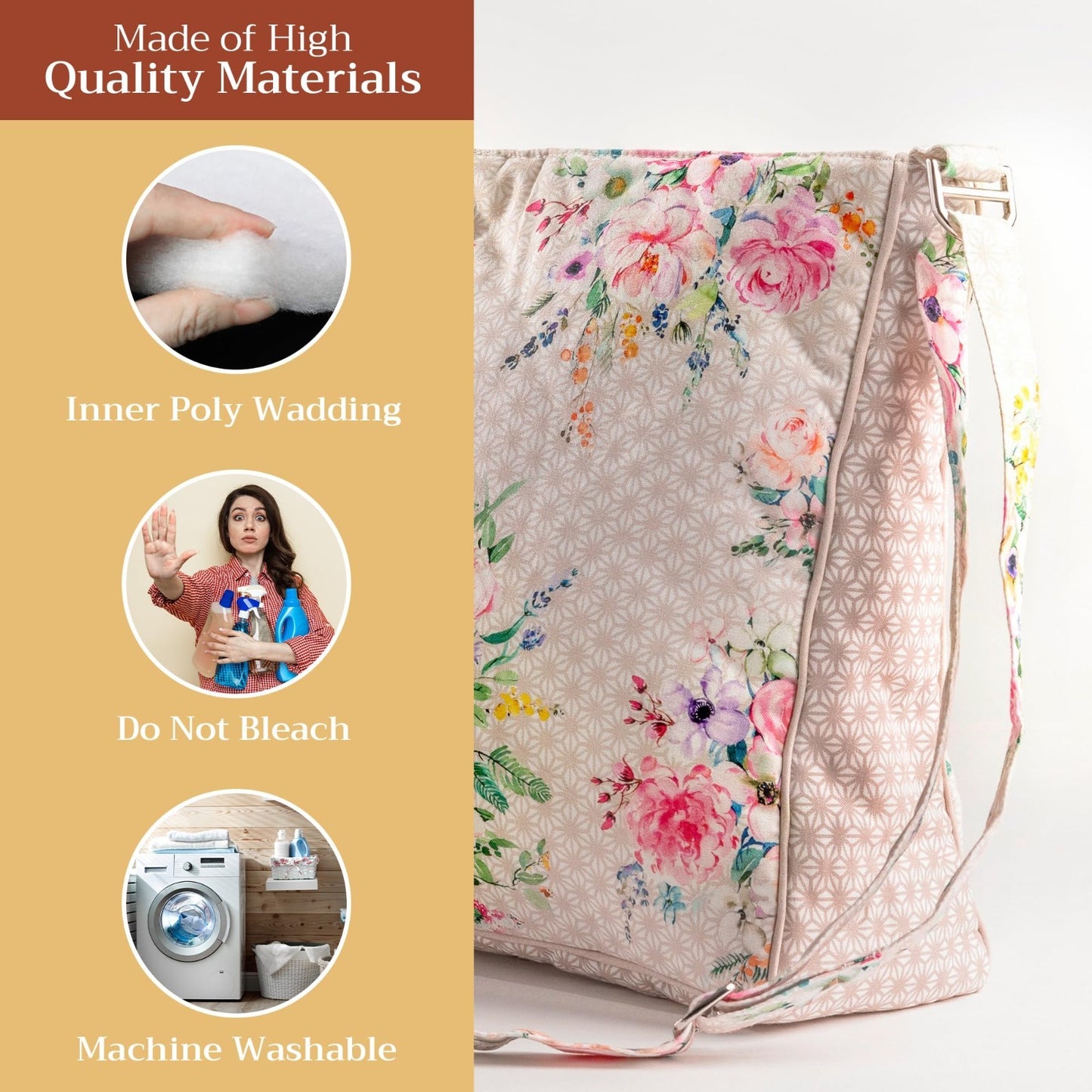 Stylish Cotton Shoulder Bag for Women   Versatile Handbag, Everyday Use, Fashion3