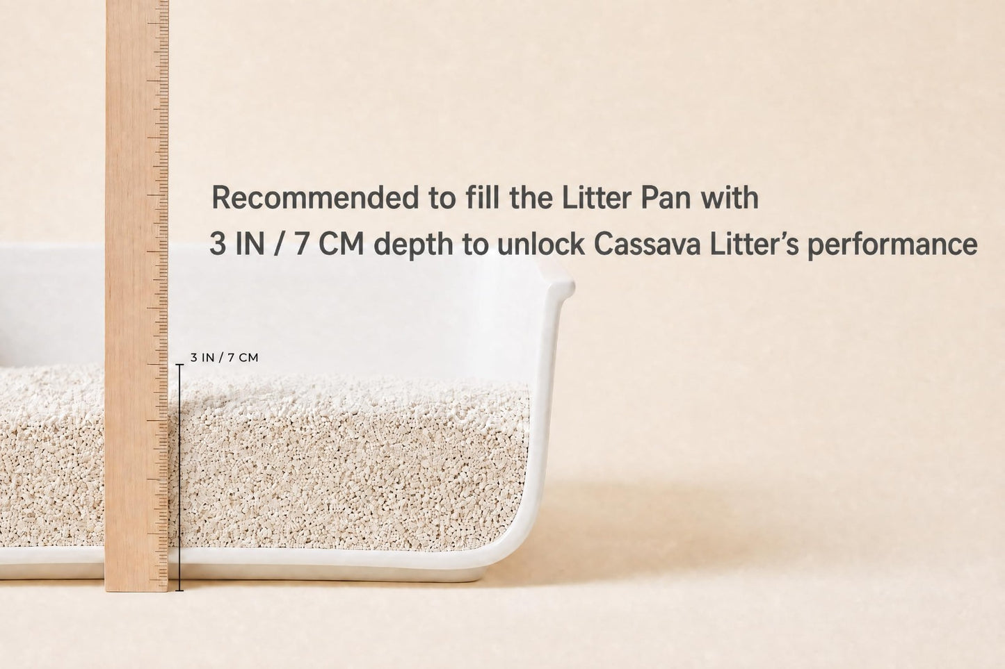 Plant-Based Cat Litter 26.4 lb - Clumping, Low Dust, Unscented, Multi-Cat, Odor8