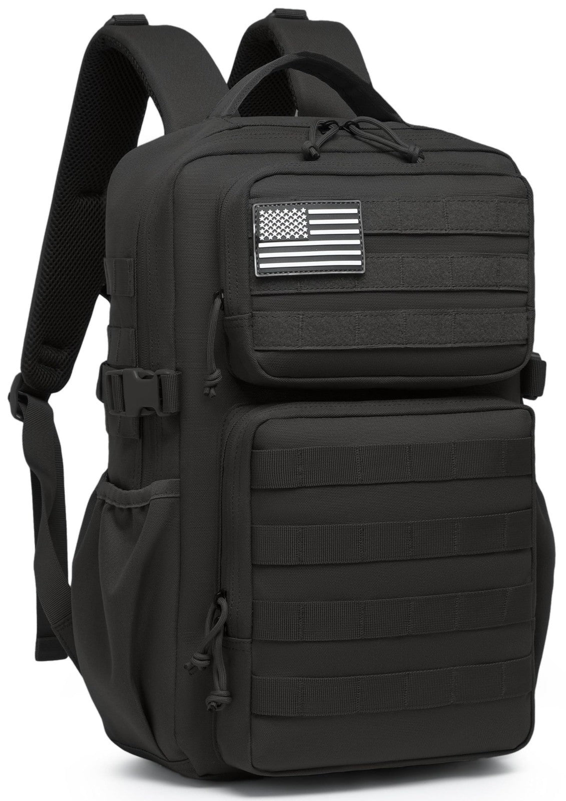 Waterproof Military Tactical Backpack   3 Day Assault Pack, Molle Daypack with W1