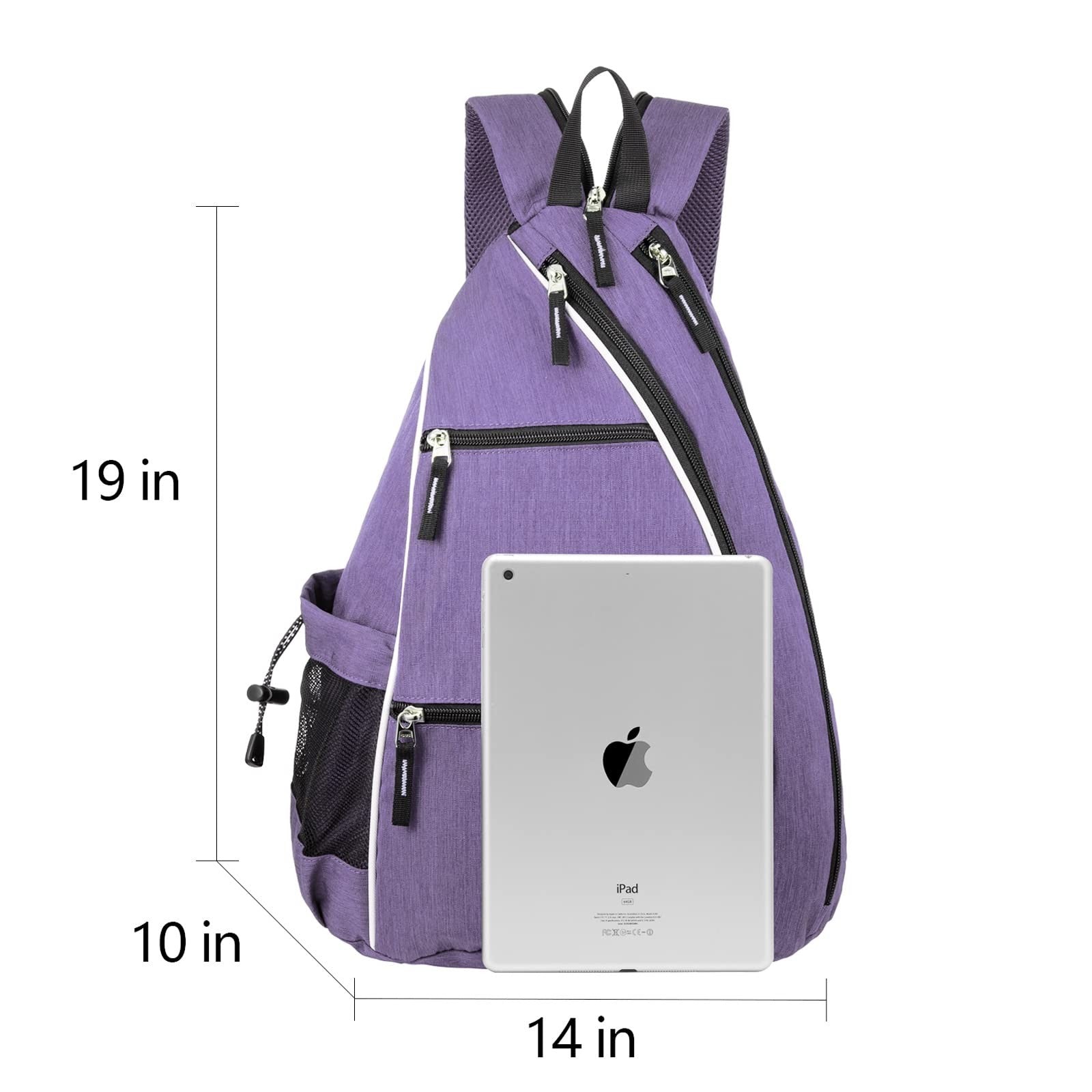 Adjustable Pickleball Backpack with Fence Hook, Large Capacity & Safety Pocket2