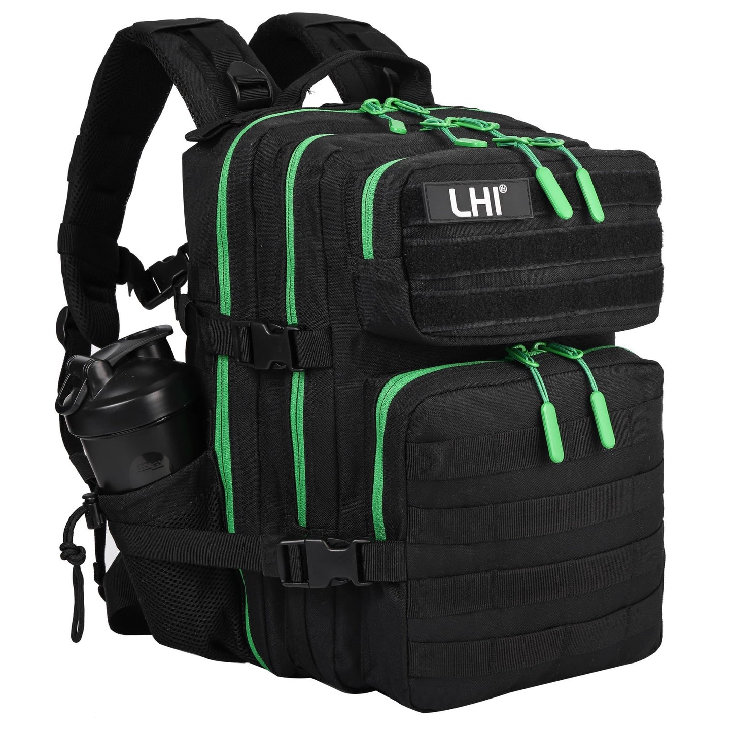 Tactical Military Backpack 25L/35L   Army Assault Pack, Small Rucksack with Bott1