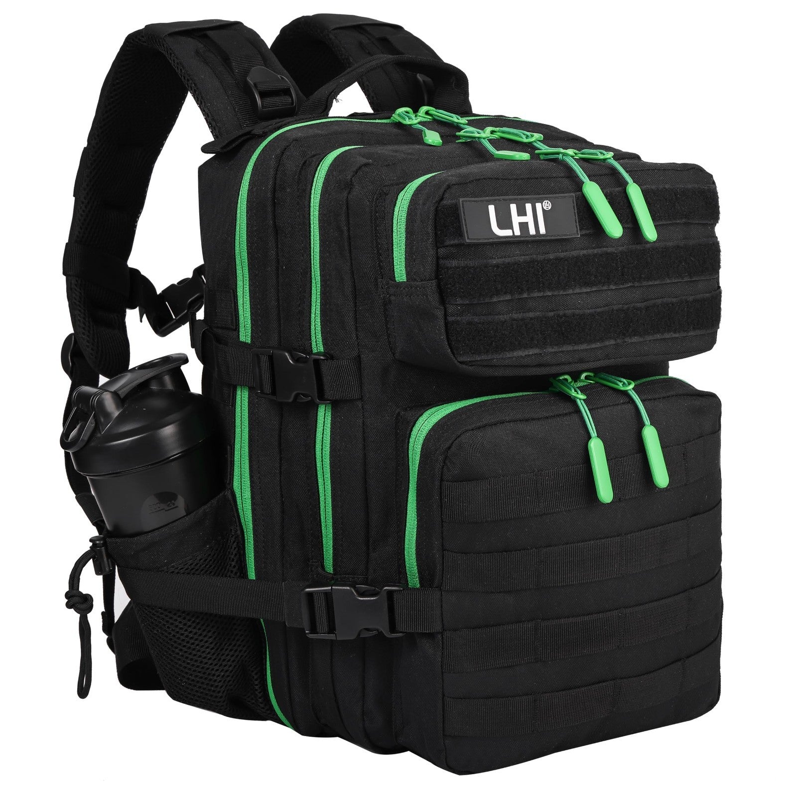Tactical Military Backpack 25L/35L   Army Assault Pack, Small Rucksack with Bott1