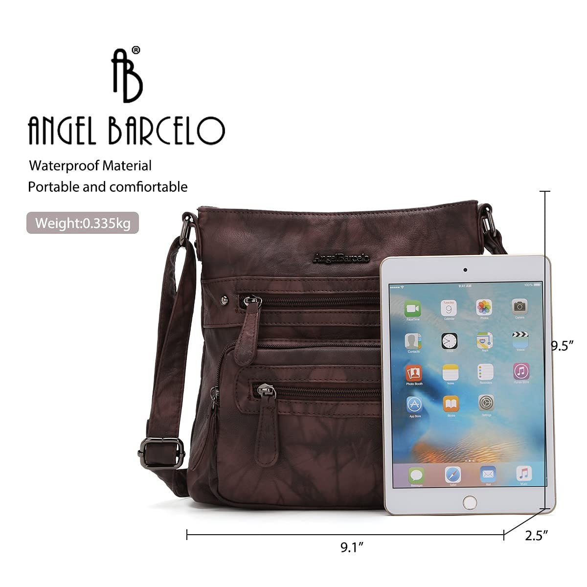 Ultra Soft Leather Crossbody Bag for Women, Stylish Handbag, Everyday Purse3