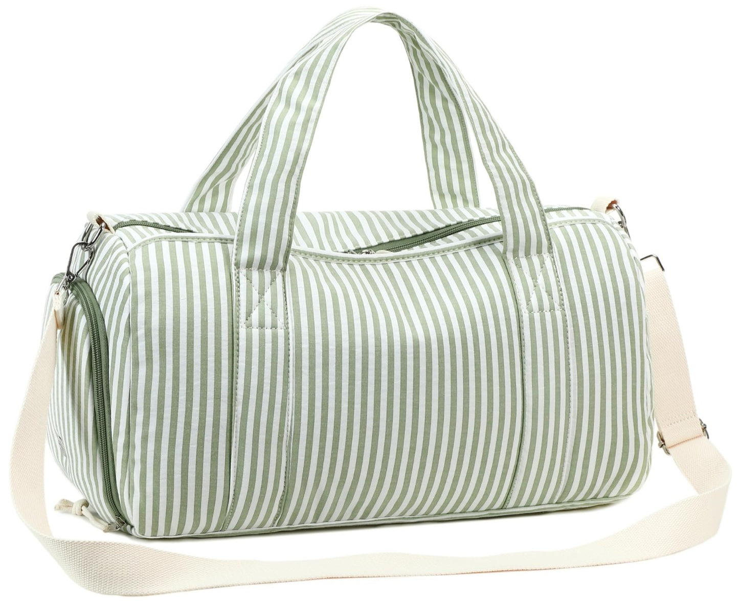 Cute Girls Duffle Bag with Shoes Compartment & Wet Separation - Waterproof Gym &1