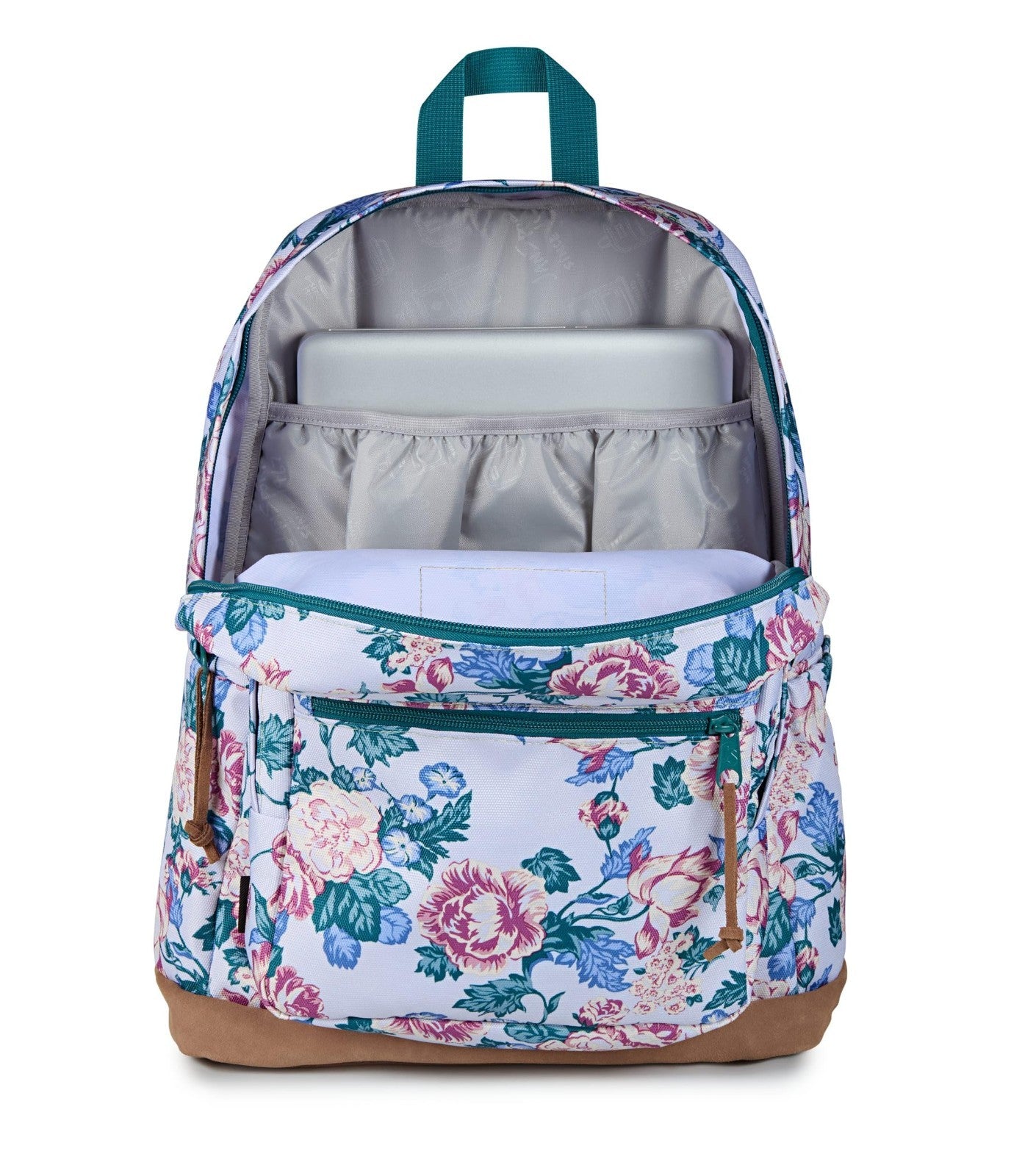 Durable Daypack Backpack with Padded 15" Laptop Sleeve & Water Bottle Pocket   R3