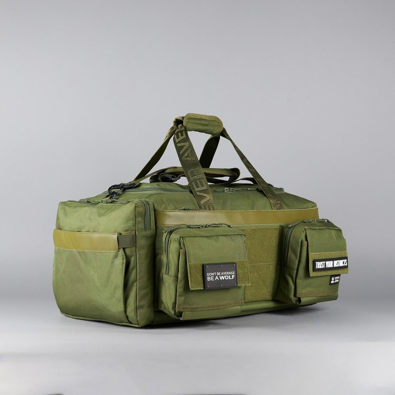 40L Waterproof Duffle Bag   Tactical Travel Gear, Outdoor Sports, Gym Bag, OD Gr10