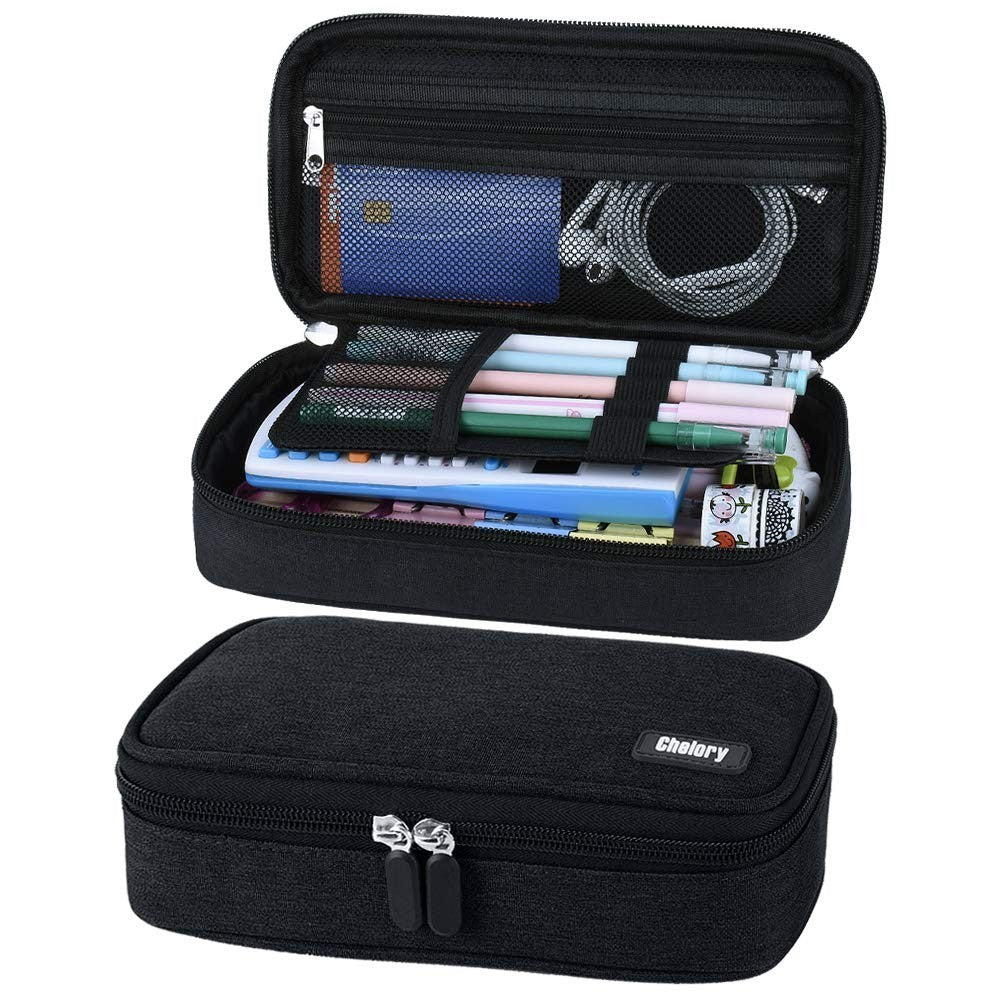 Large Capacity Pencil Case   Versatile Storage Pouch for Pens, Markers & Makeup1