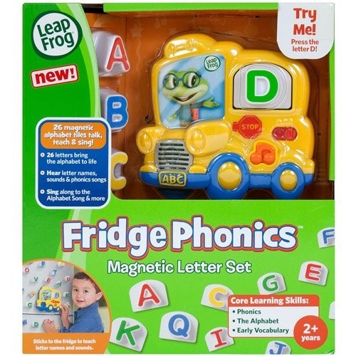 Magnetic Letter Set for Kids   Fridge Phonics Educational Toy, Yellow Letters2