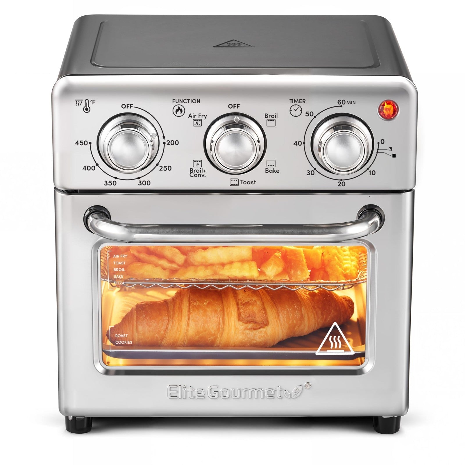 Compact 8.5Qt Air Fryer Oven - Mini Countertop Fryer with Adjustable Temp & Time1