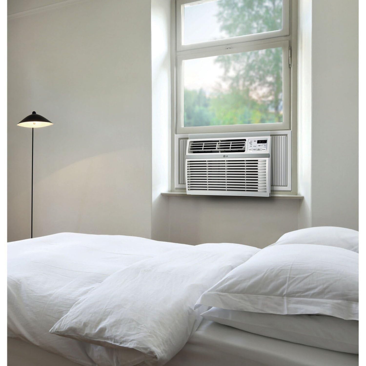 12,000 BTU Window Air Conditioner - Cools 550 Sq.Ft, Quiet, Remote Control, 3 Sp2
