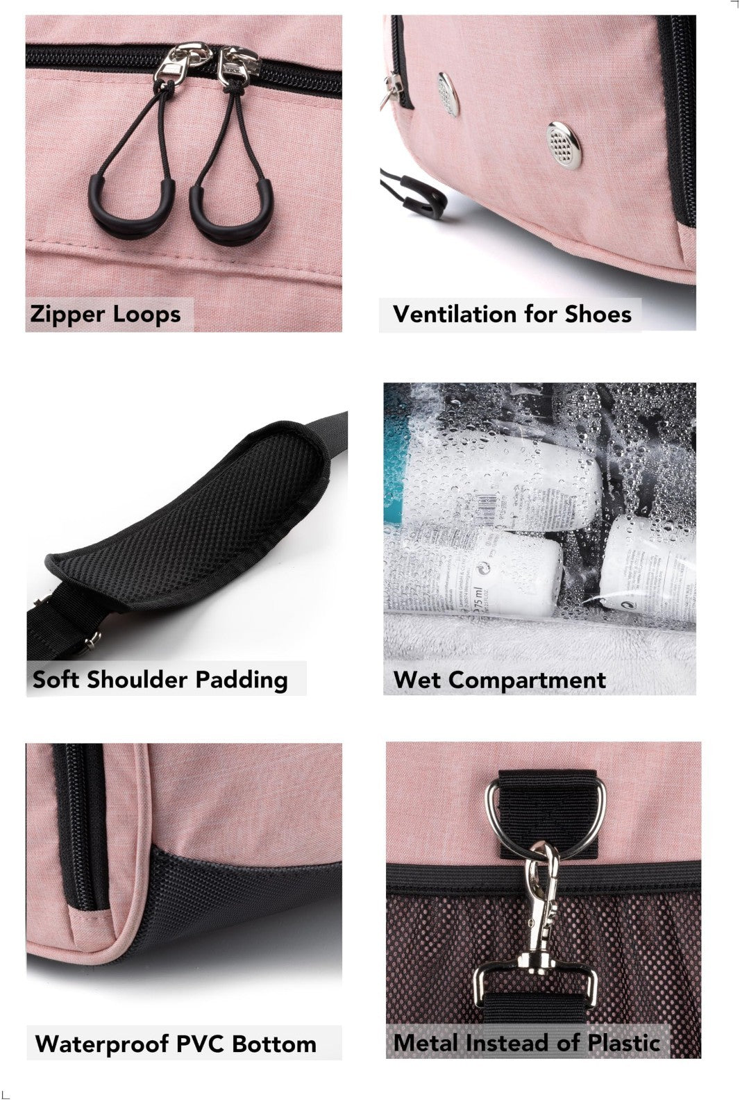 Versatile Gym Duffle Bag with Shoe & Wet Compartment for Travel, Sports & Fitnes2
