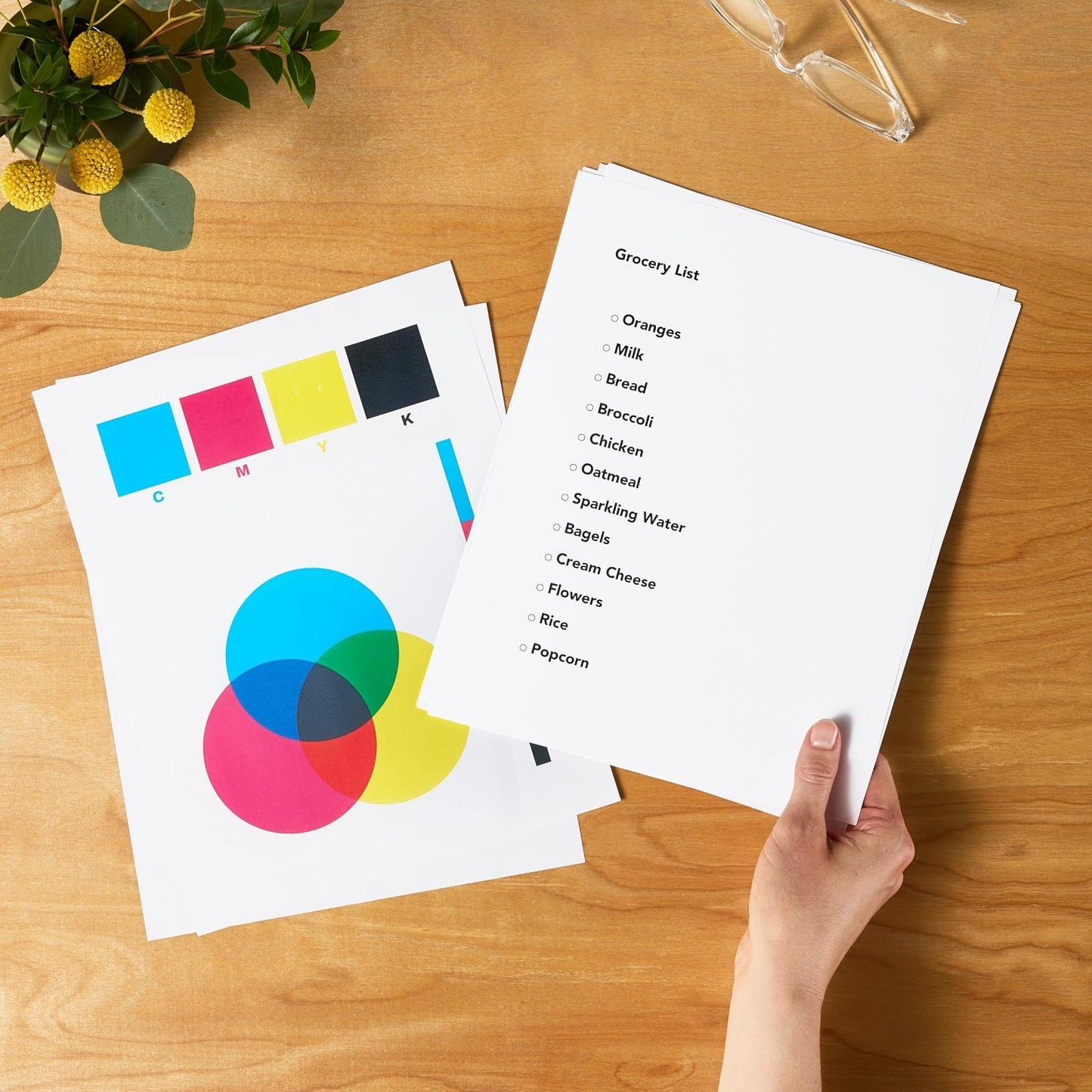 Multipurpose Copy Printer Paper, 20 lb, 8.5x11", 4000 Sheets, Bright White, Inkj3
