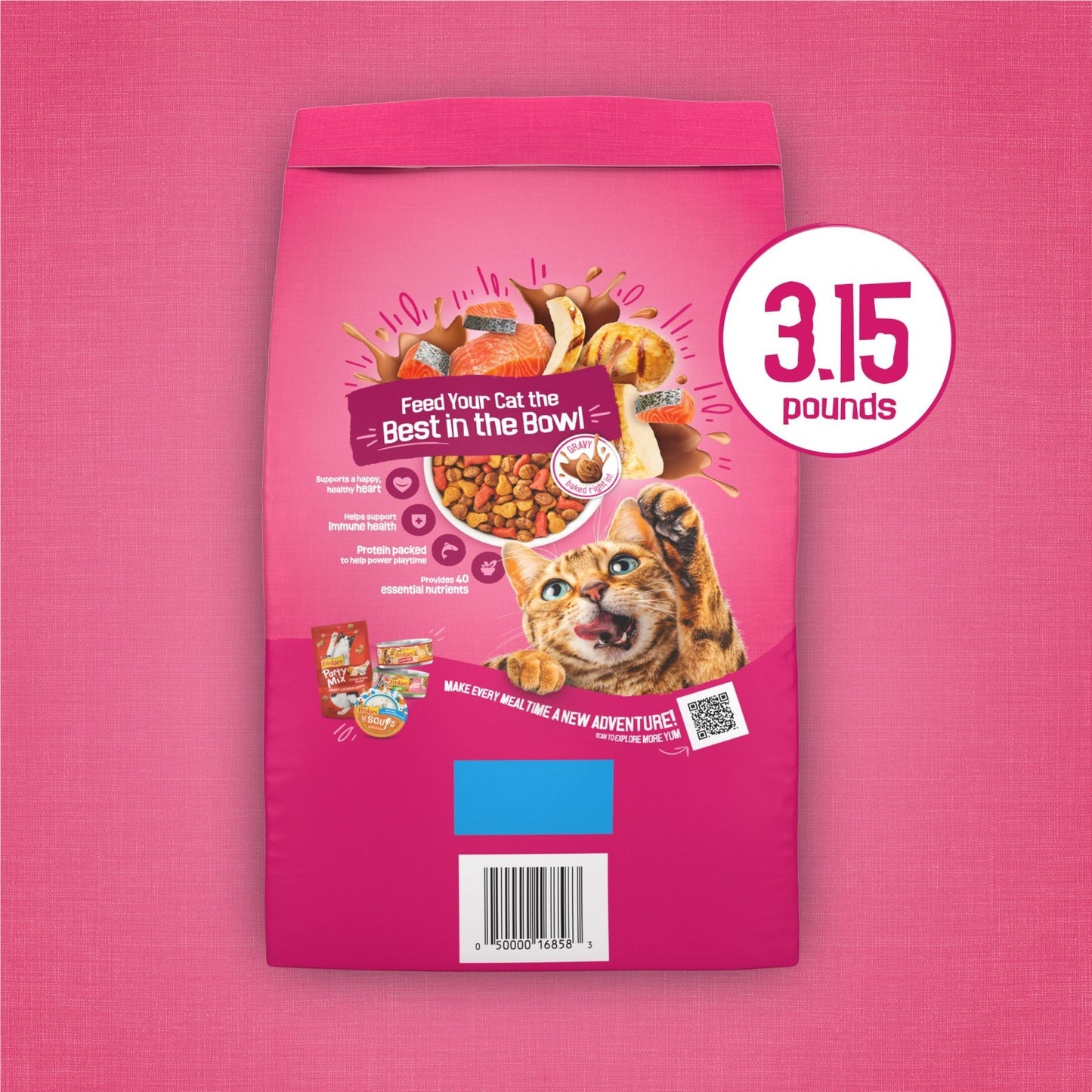 Savory Gravy Swirlers Dry Cat Food with Chicken & Salmon   3.15 lb Bag10
