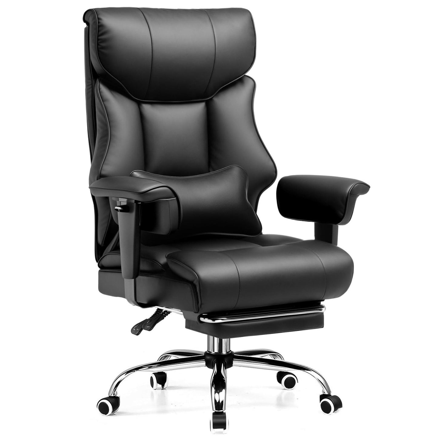 Big & Tall Gaming Chair 400lbs Heavy Duty Office Chair with Footrest, Ergonomic1
