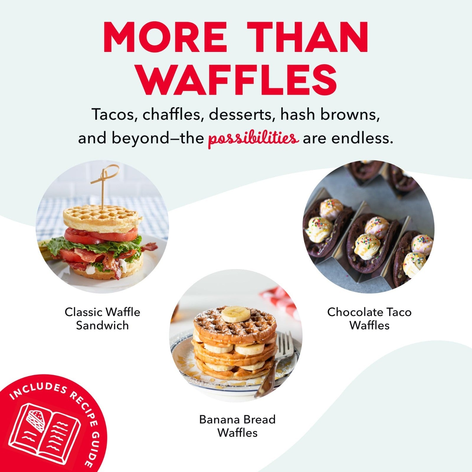 Compact Mini Waffle Maker - 4-Inch Nonstick Iron for Dorms, RVs & Kids - Chaffle4