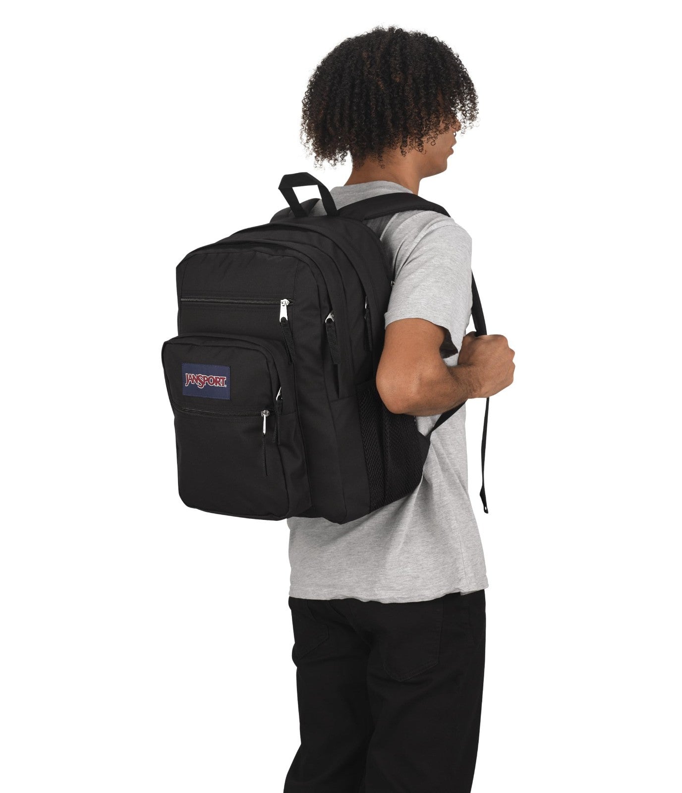 Ergonomic Laptop Backpack with 2 Compartments, 15” Sleeve, Haul Handle   Black6