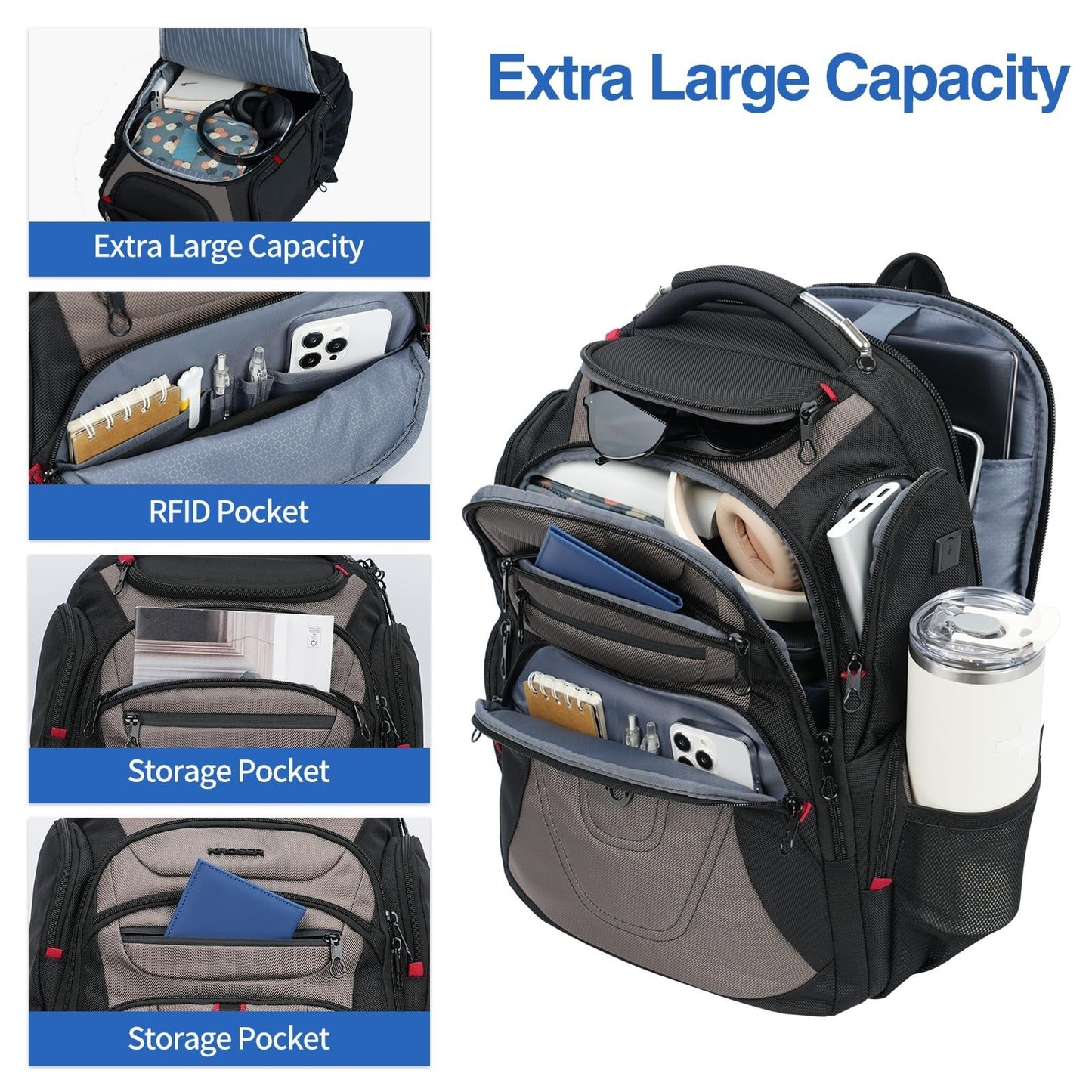 17.3 Inch Travel Laptop Backpack XL   Durable Computer Bag for Men & Women2