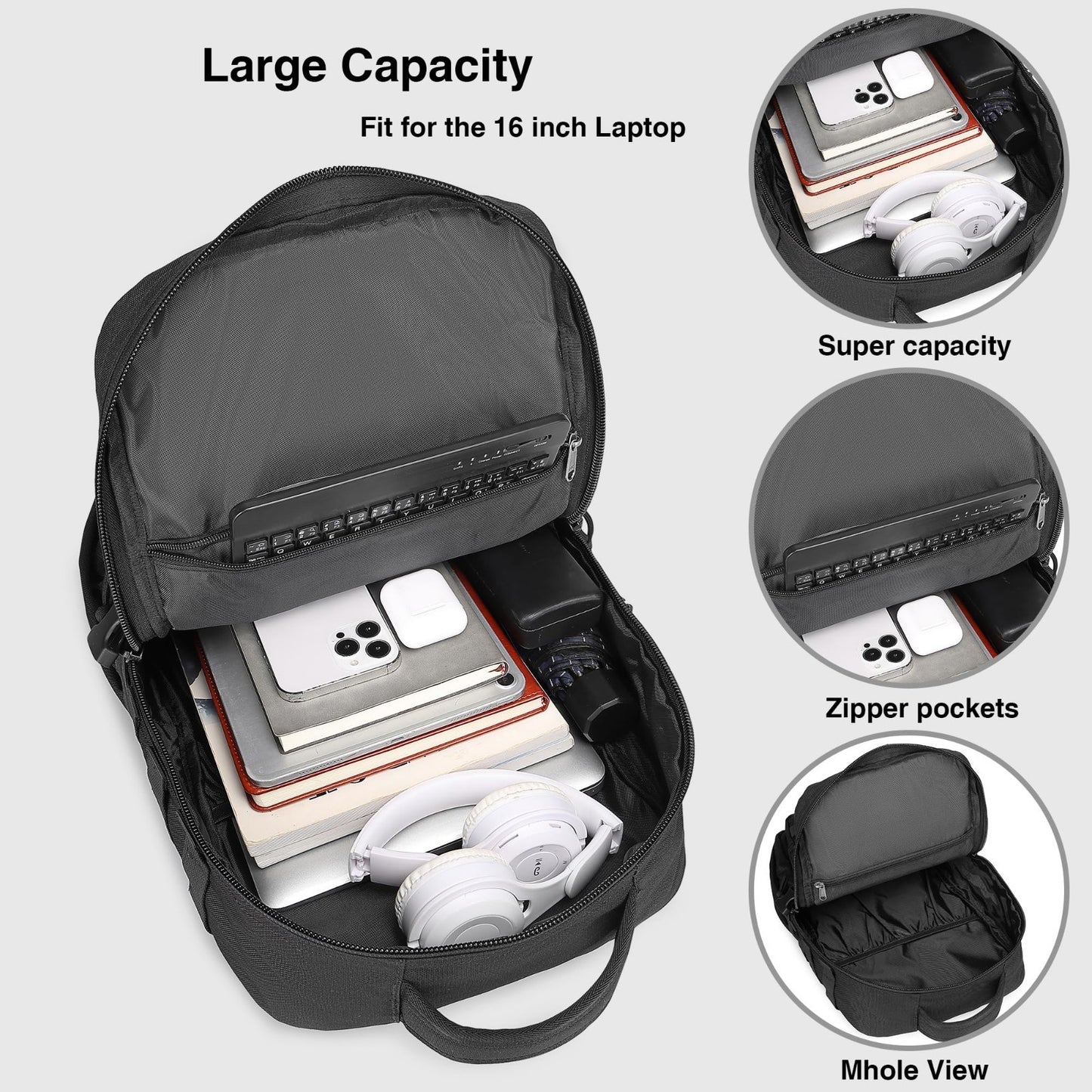 Waterproof Military Tactical Backpack   3 Day Assault Pack, Molle Daypack with W5