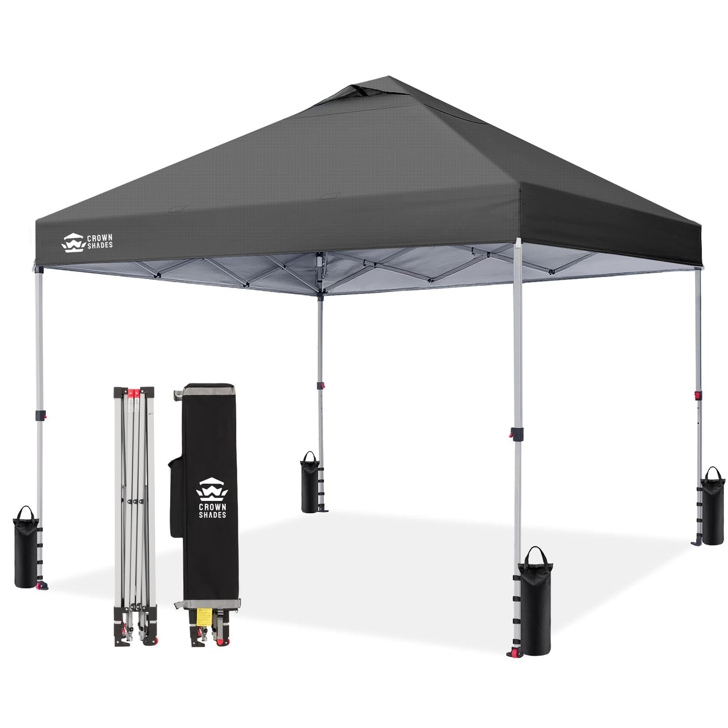 10x10 Pop Up Canopy Tent   Easy Setup, Patented CenterLok, Sun Shade for Events,1