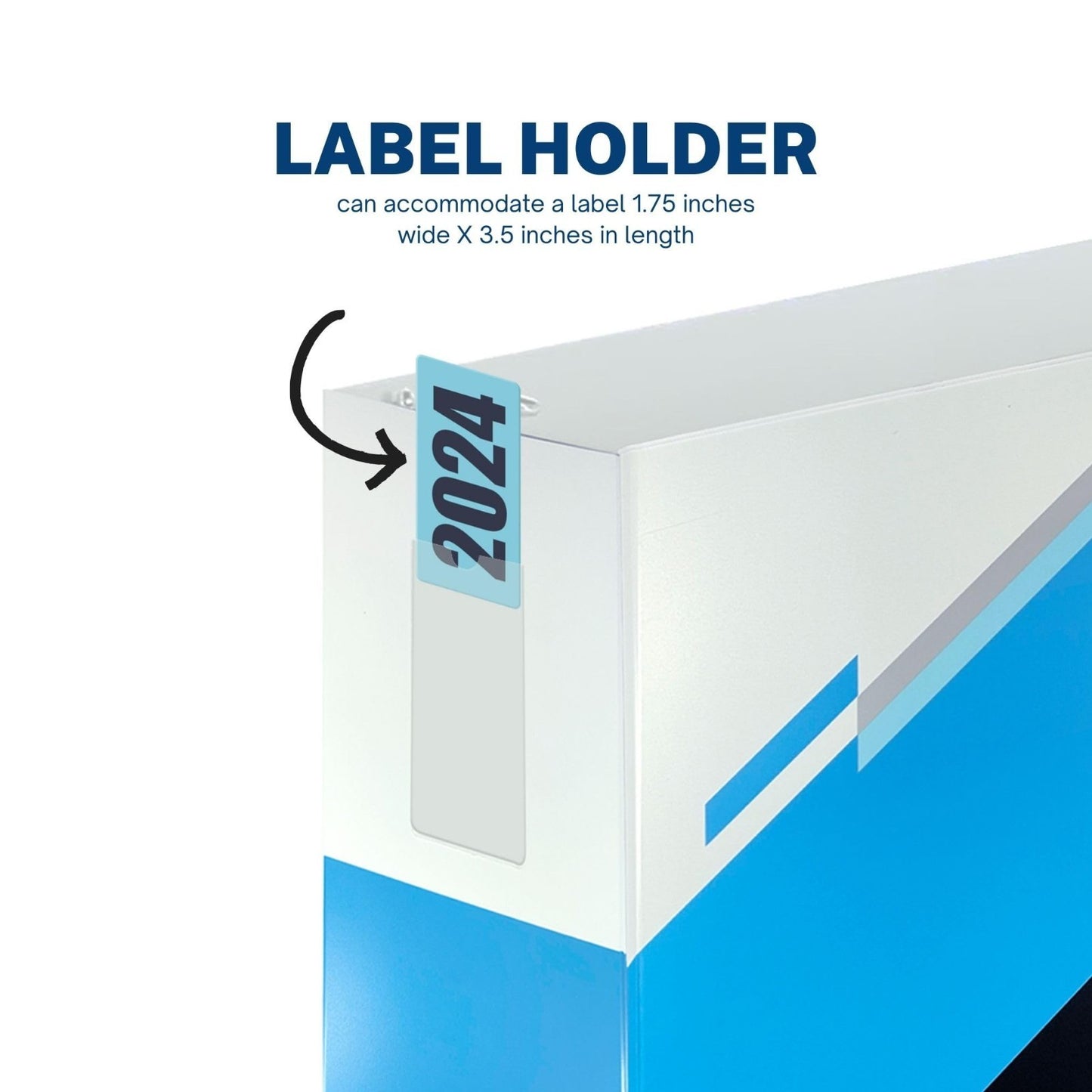 Heavy Duty 6" Locking Angle D-Ring Binder, 3 Rings, Spine Label Holder, 8.5"x11"4