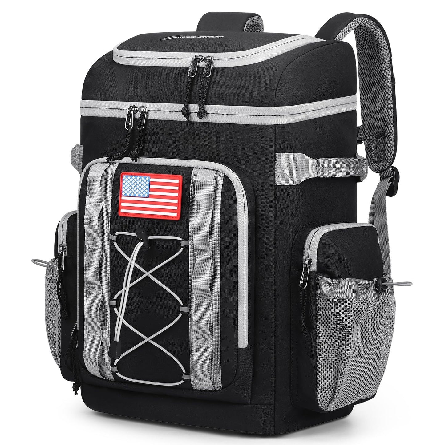 Insulated Backpack Cooler - 35/50 Can, Leakproof Soft Ice Bag, 16H Cold Retentio1