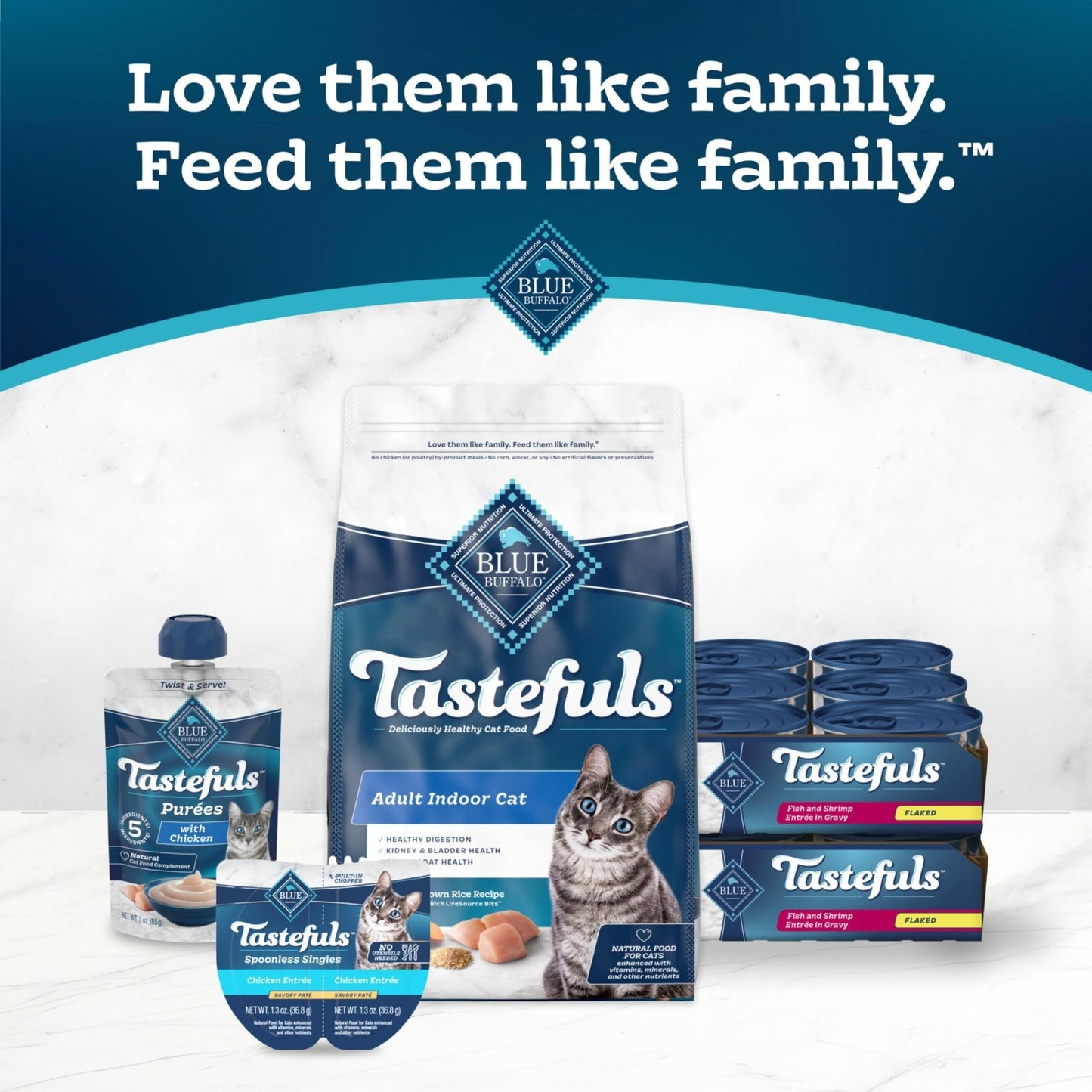 Flaked Wet Cat Food with Fish & Shrimp, 3 oz Cups, 24 Pack, Grain Free, High Pro8