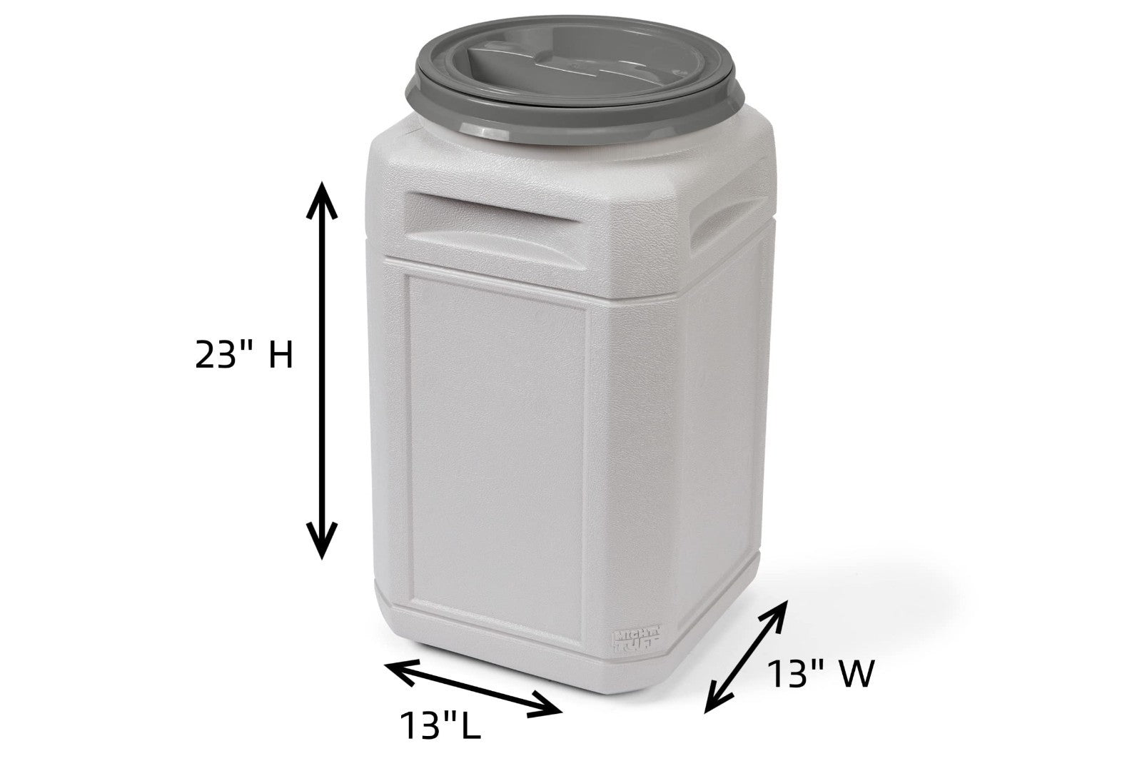 Airtight Dog Food Storage Container 13 Gal, Holds 54 lb - BPA-Free, Twist Lid, H1