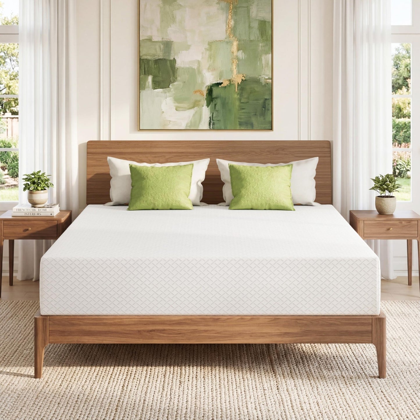 5 Inch Twin XL Memory Foam Mattress   Cooling Gel, Medium Firm, Pressure Relief,1