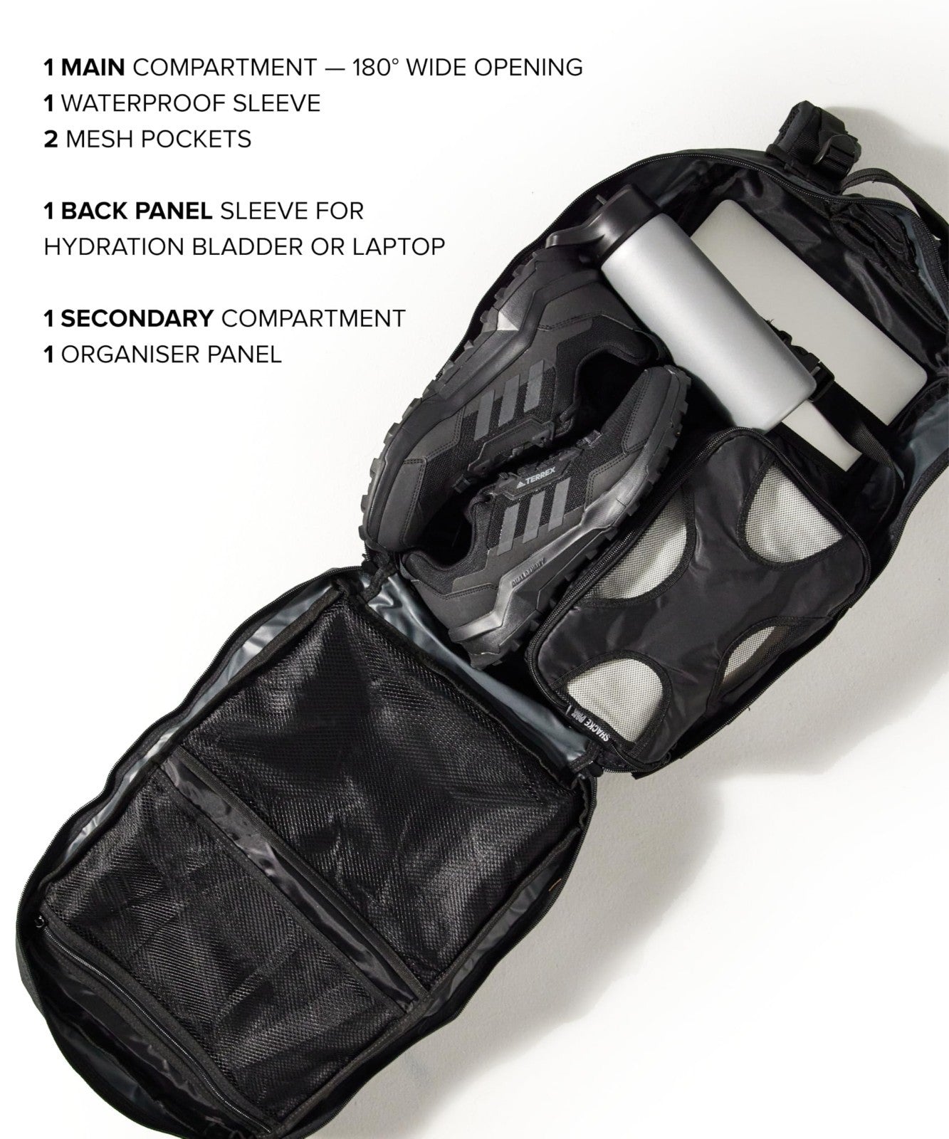 50L Military Molle Rucksack for Men & Women   Durable Bugout Backpack, Outdoor G5