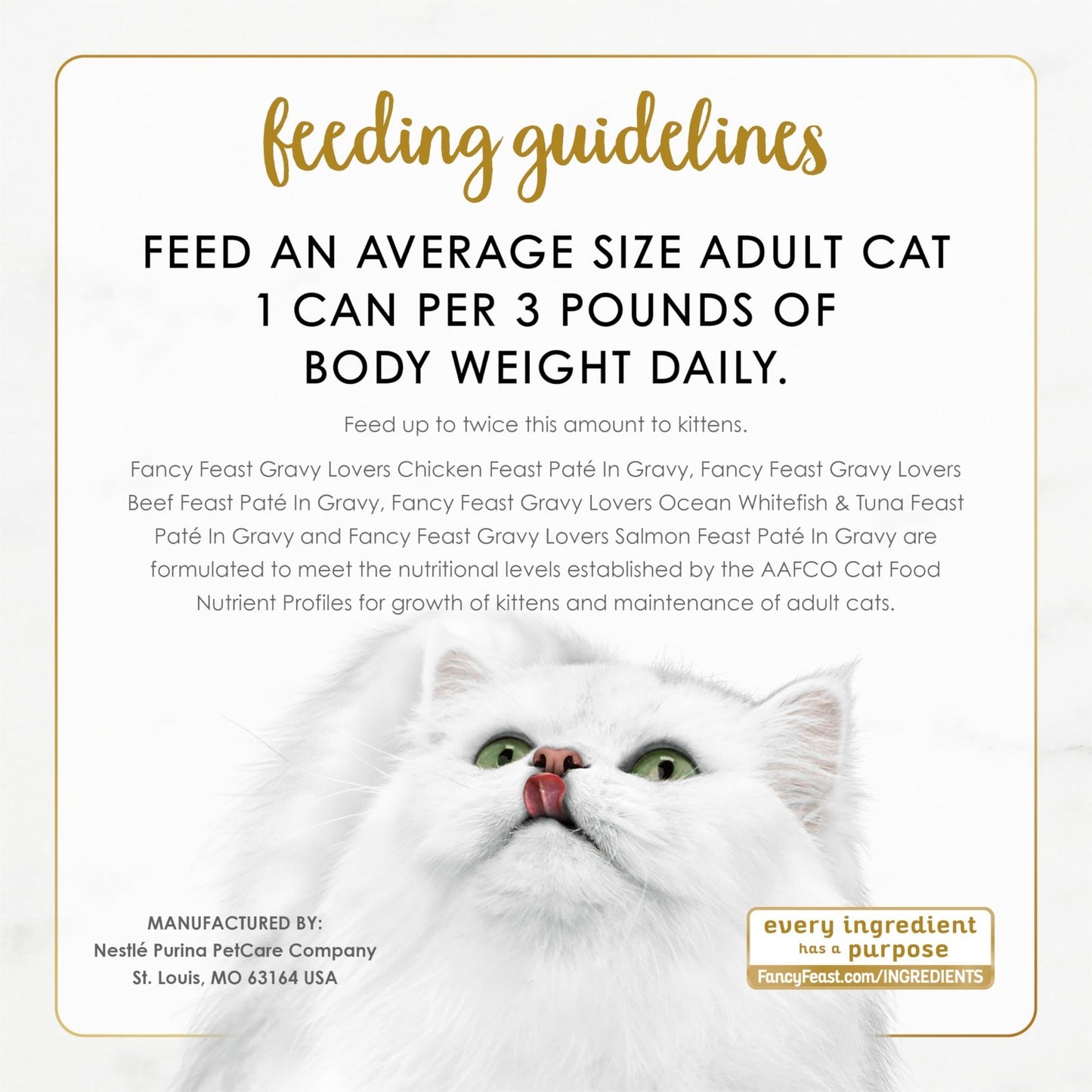 Gourmet Gravy Lovers Wet Cat Food Variety Pack, 24 Cans, 4.5 lb, Tender & Delici8